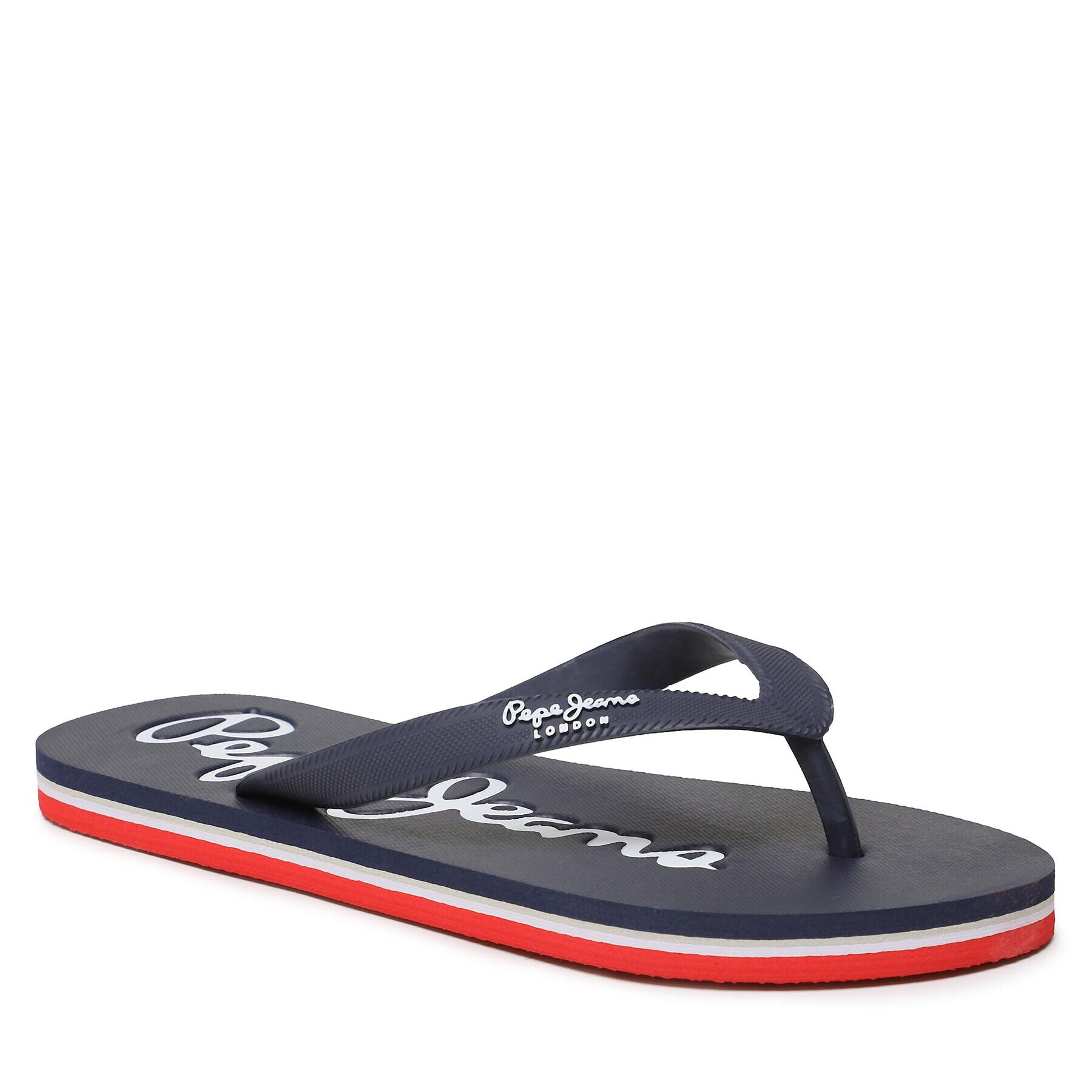 Pepe Jeans Джапанки Bay Beach Basic M PMS70128 Тъмносин - Pepit.bg