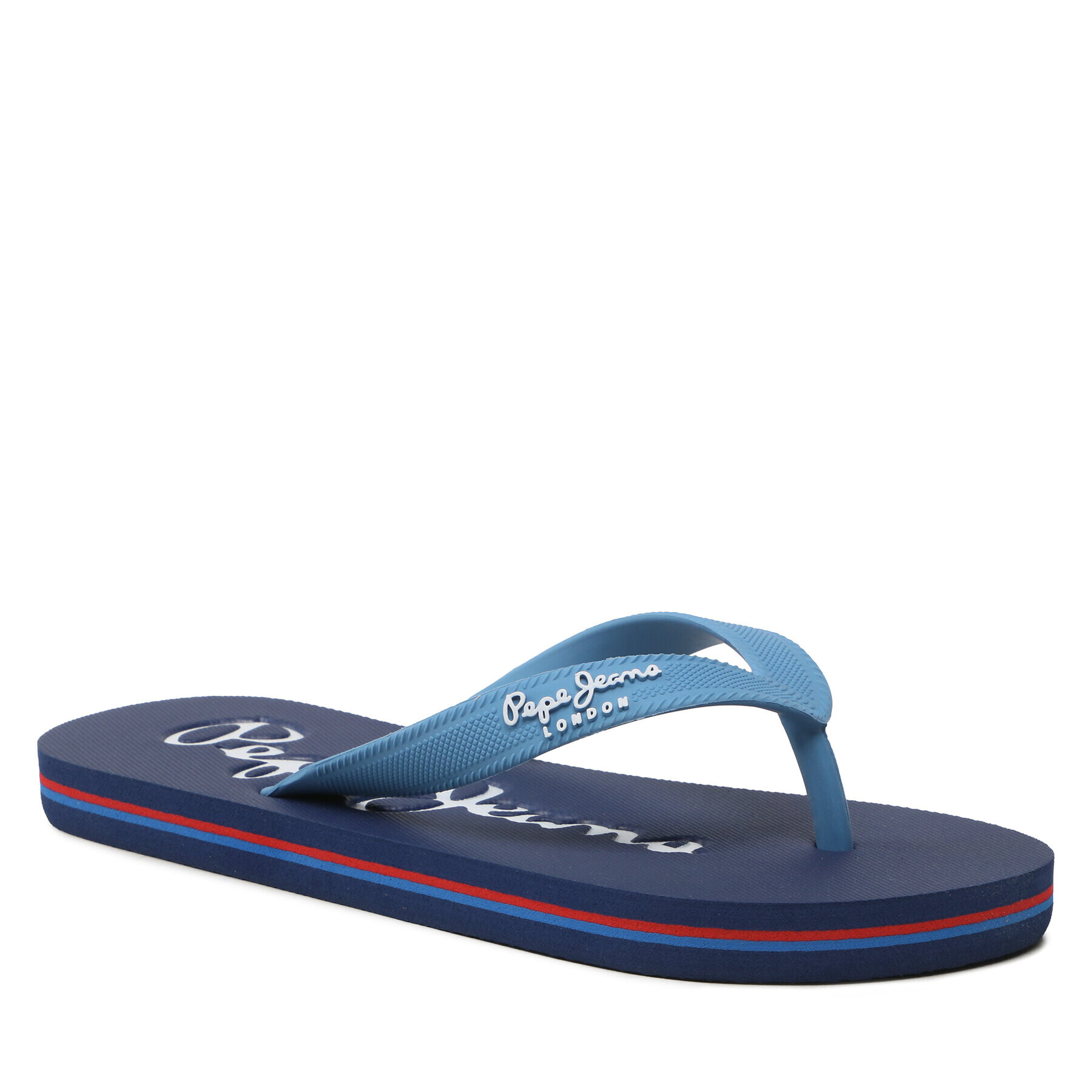 Pepe Jeans Джапанки Bay Beach Brand B PBS70049 Син - Pepit.bg