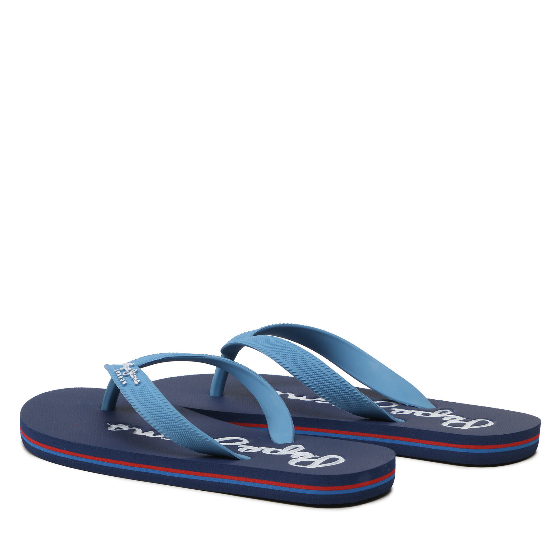 Pepe Jeans Джапанки Bay Beach Brand B PBS70049 Син - Pepit.bg