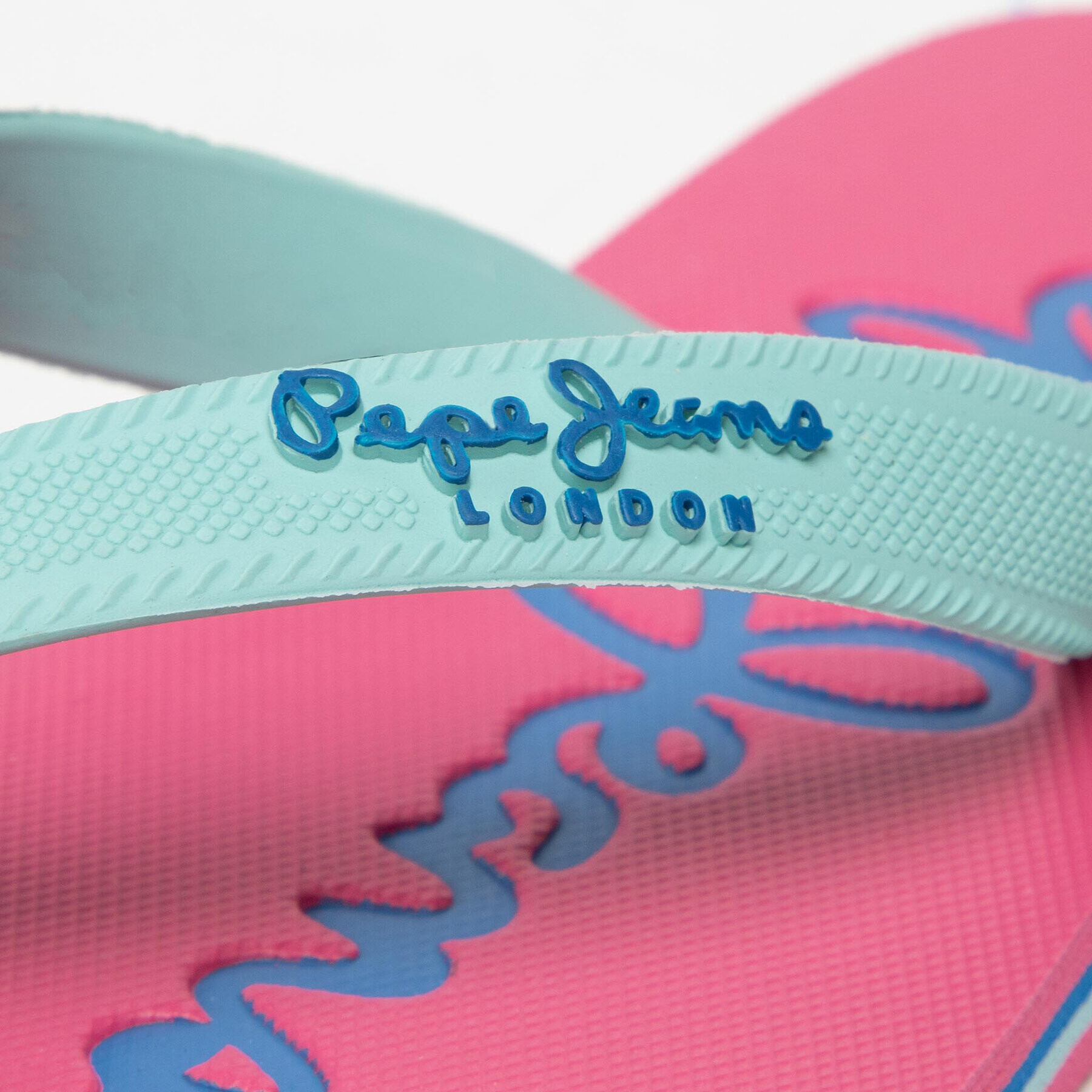Pepe Jeans Джапанки Bay Beach Brand G PGS70048 Син - Pepit.bg