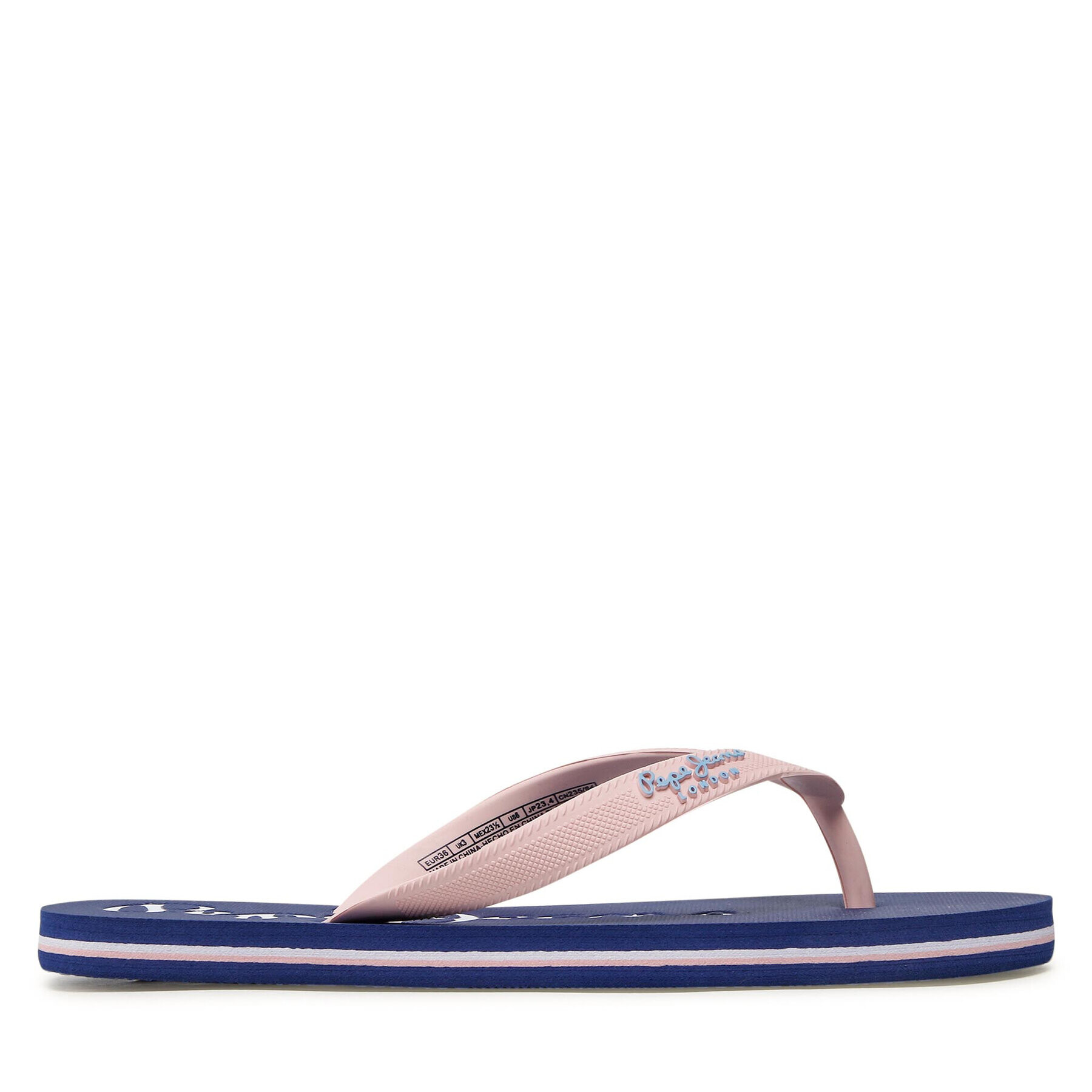 Pepe Jeans Джапанки Bay Beach Brand W PLS70124 Розов - Pepit.bg