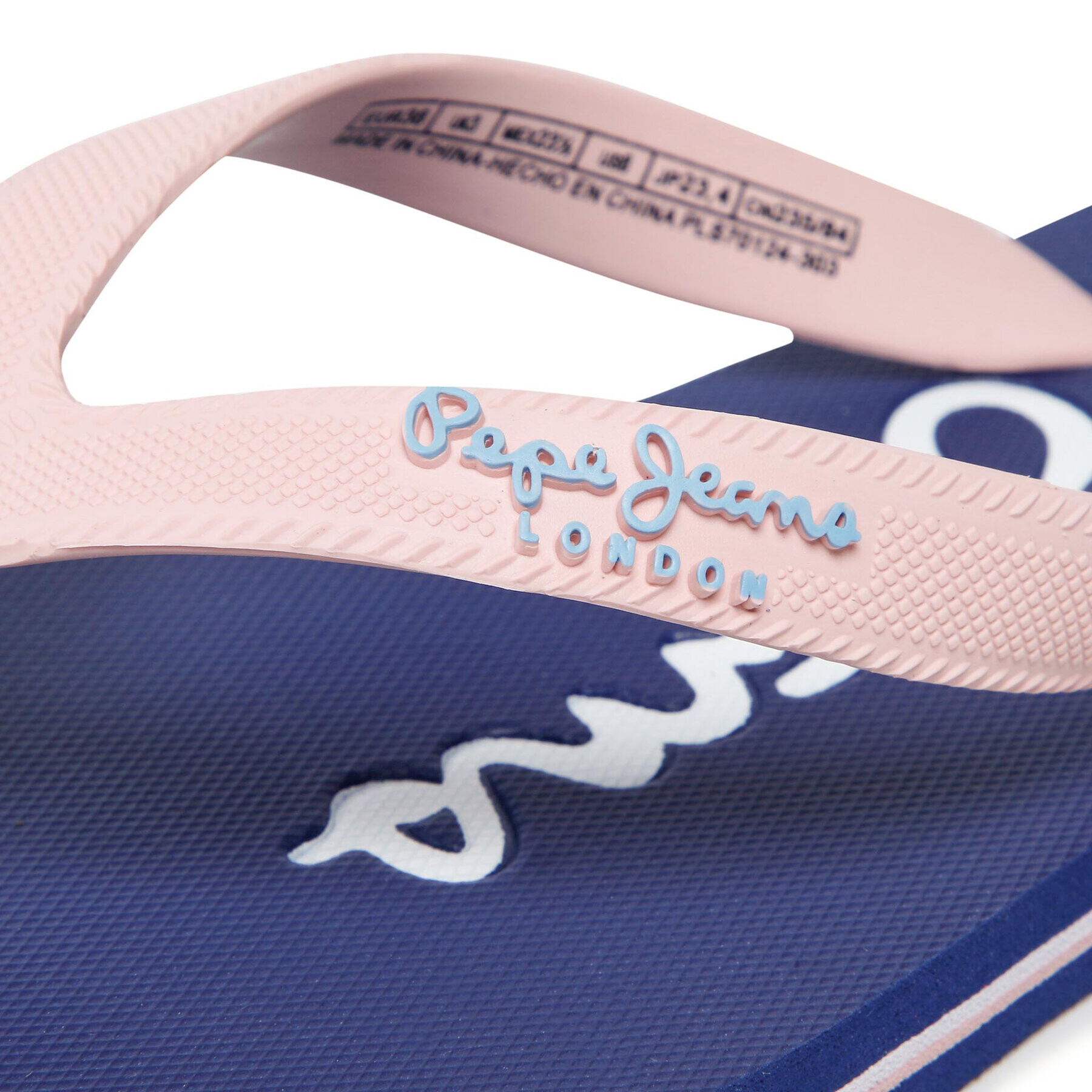 Pepe Jeans Джапанки Bay Beach Brand W PLS70124 Розов - Pepit.bg