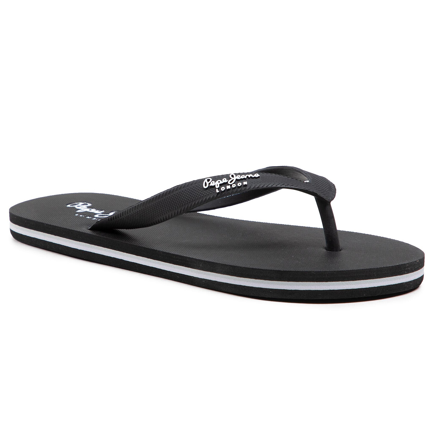 Pepe Jeans Джапанки Bay Beach Classic PMS70097 Черен - Pepit.bg