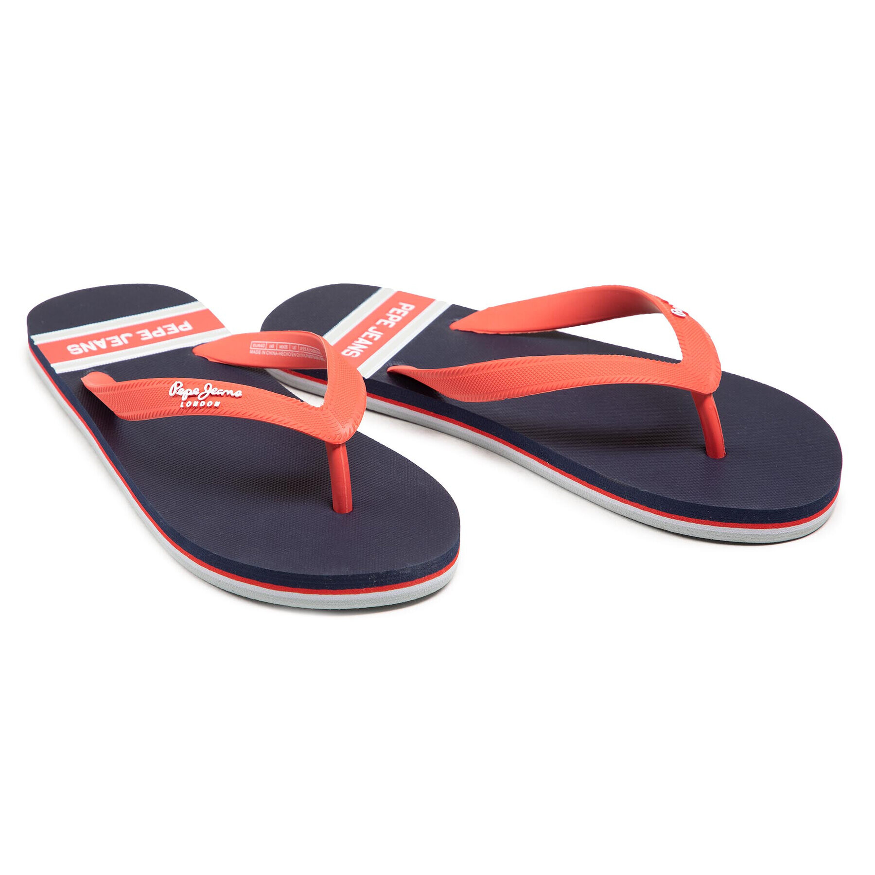 Pepe Jeans Джапанки Bay Beach Man PMS70096 Червен - Pepit.bg