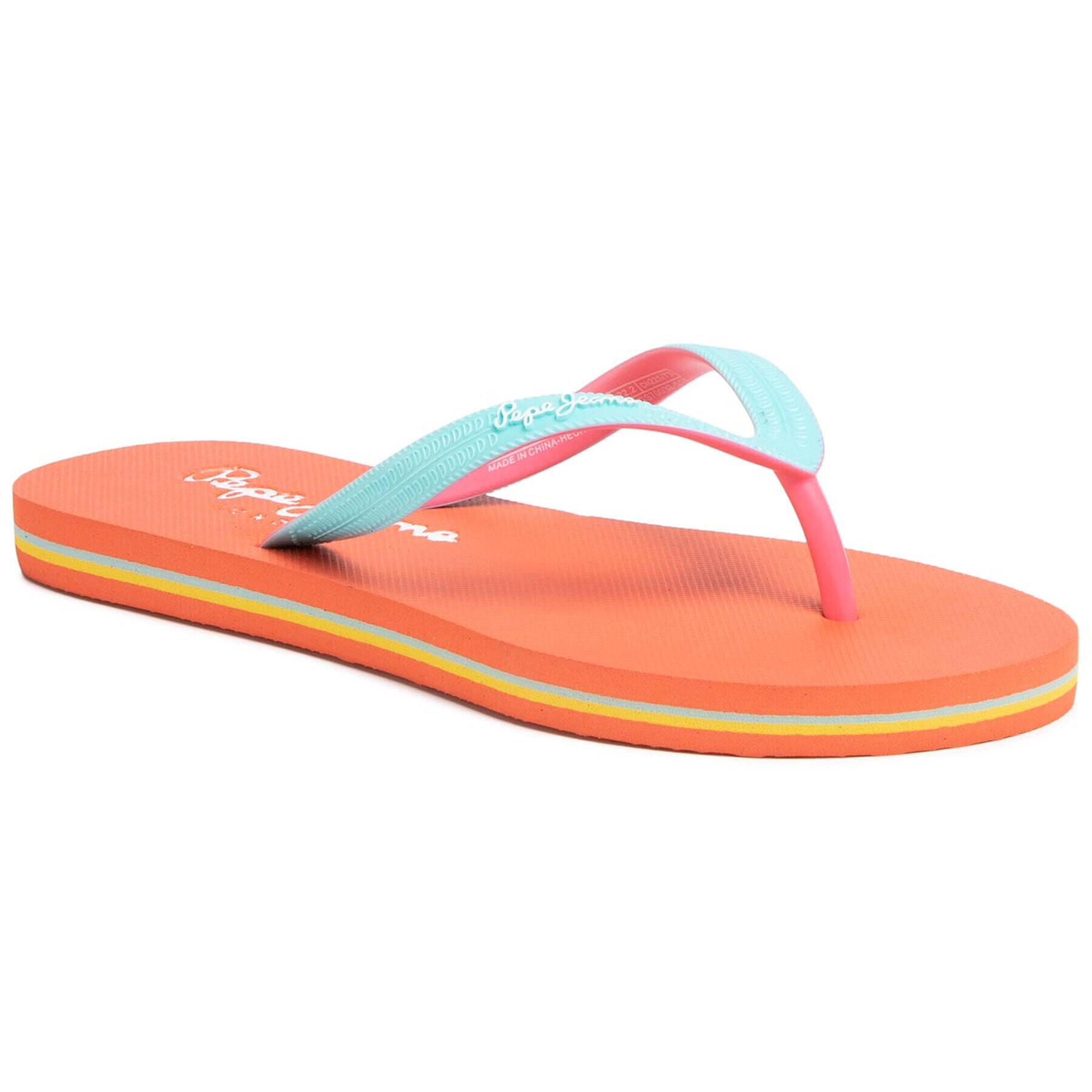 Pepe Jeans Джапанки Beach Basic Girl PGS70032 Син - Pepit.bg