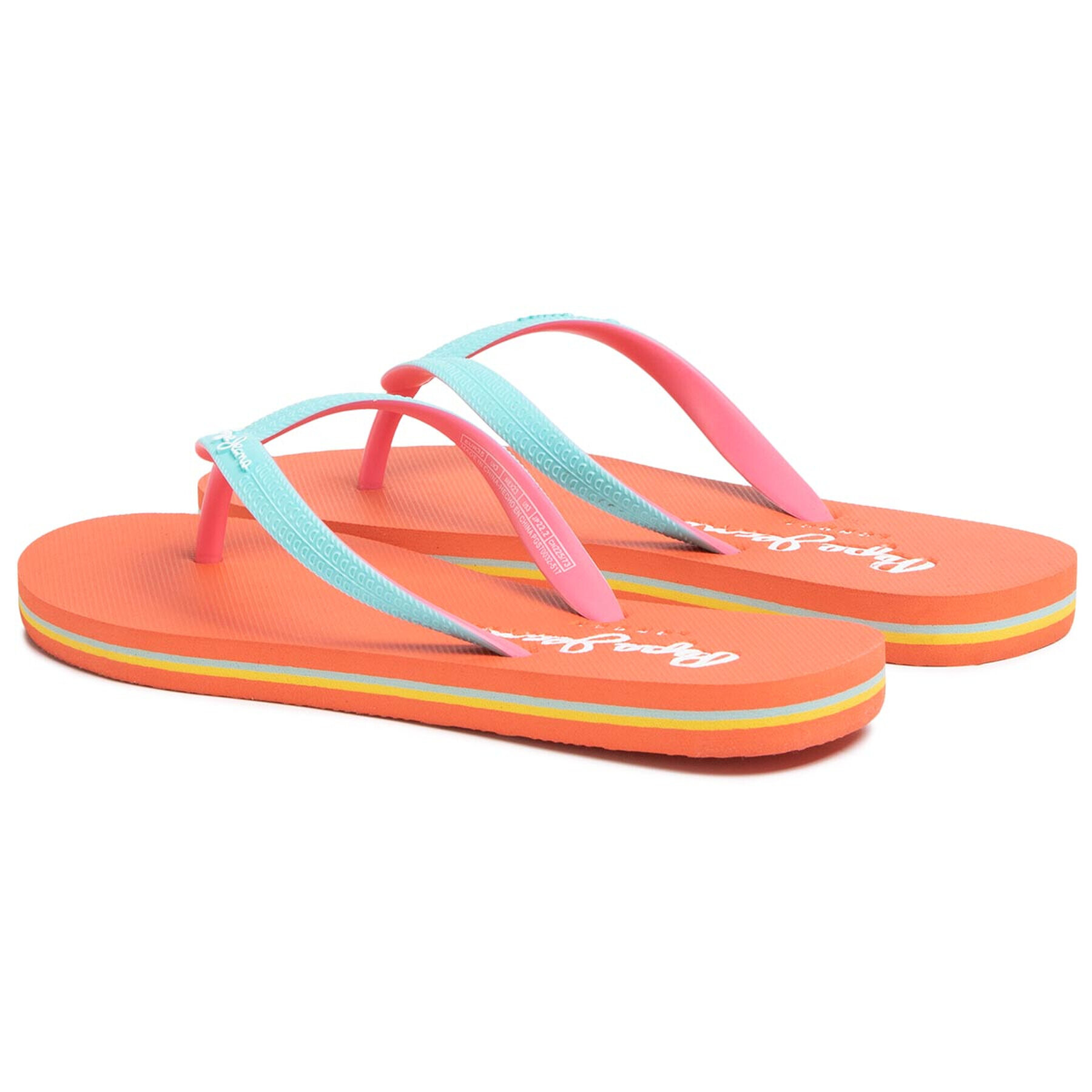 Pepe Jeans Джапанки Beach Basic Girl PGS70032 Син - Pepit.bg
