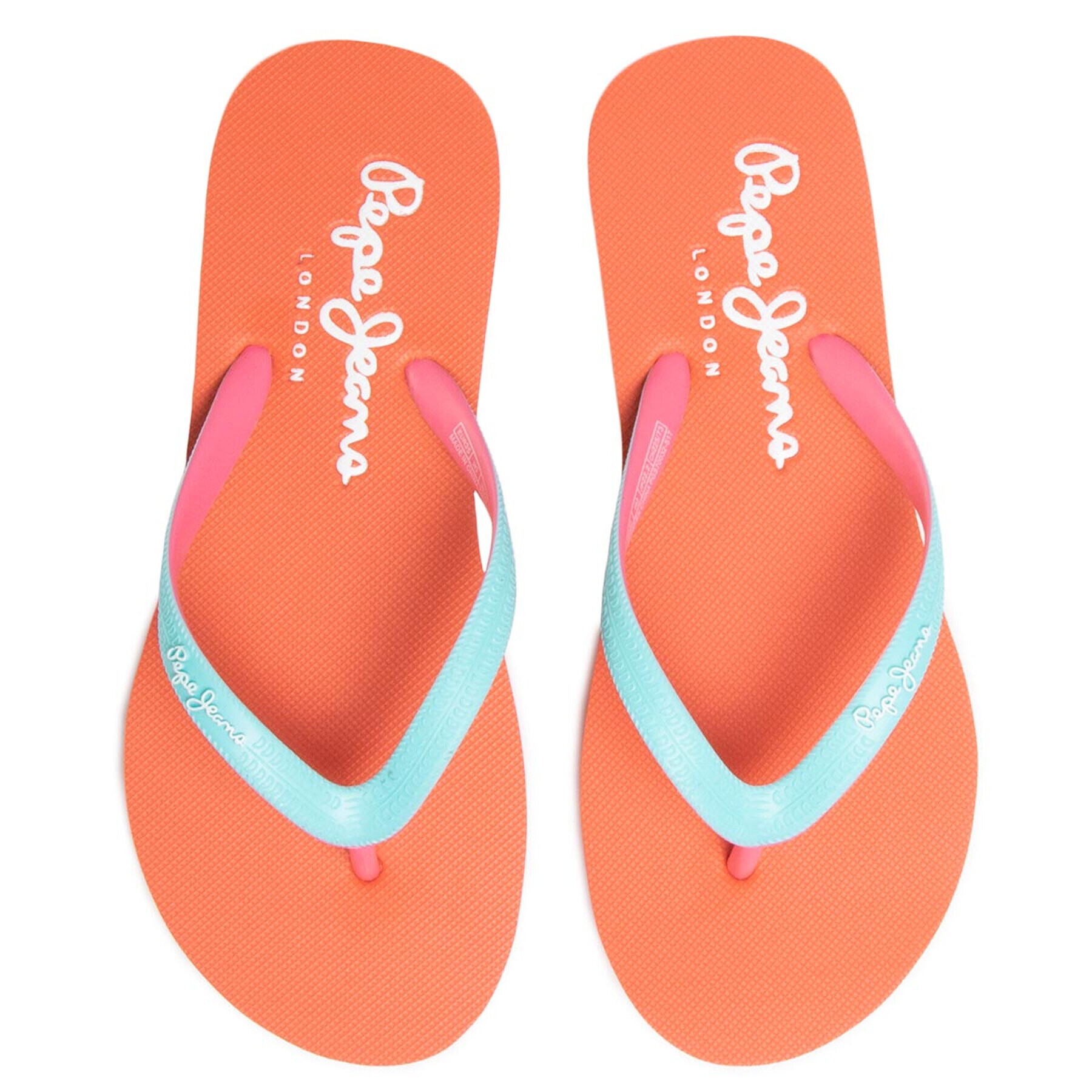 Pepe Jeans Джапанки Beach Basic Girl PGS70032 Син - Pepit.bg