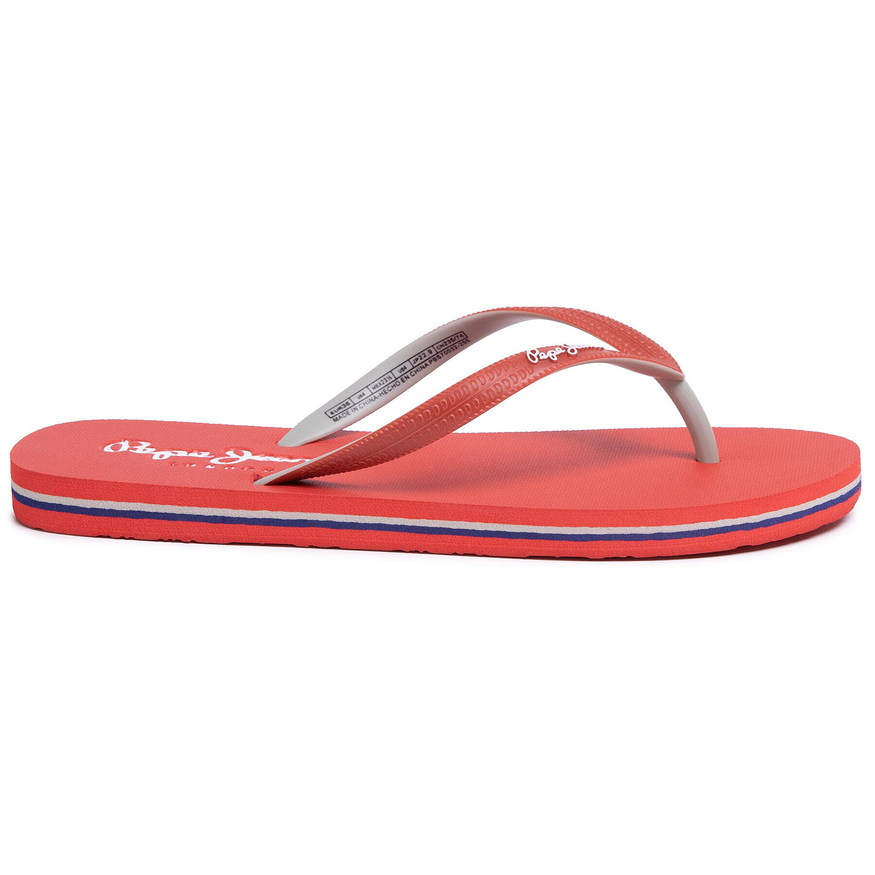 Pepe Jeans Джапанки Beach Basic PBS70032 Червен - Pepit.bg