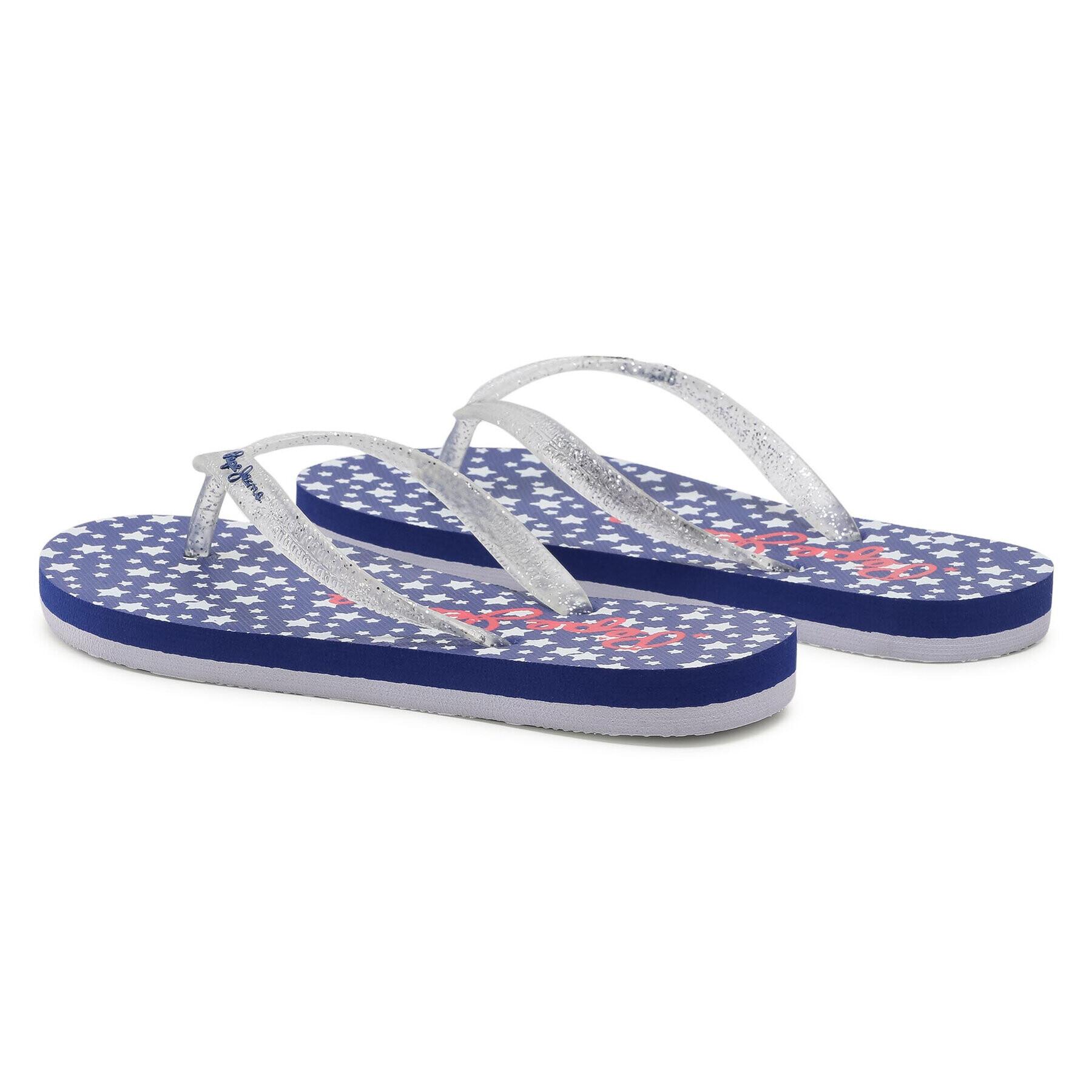 Pepe Jeans Джапанки Beach Stars PGS70038 Бял - Pepit.bg