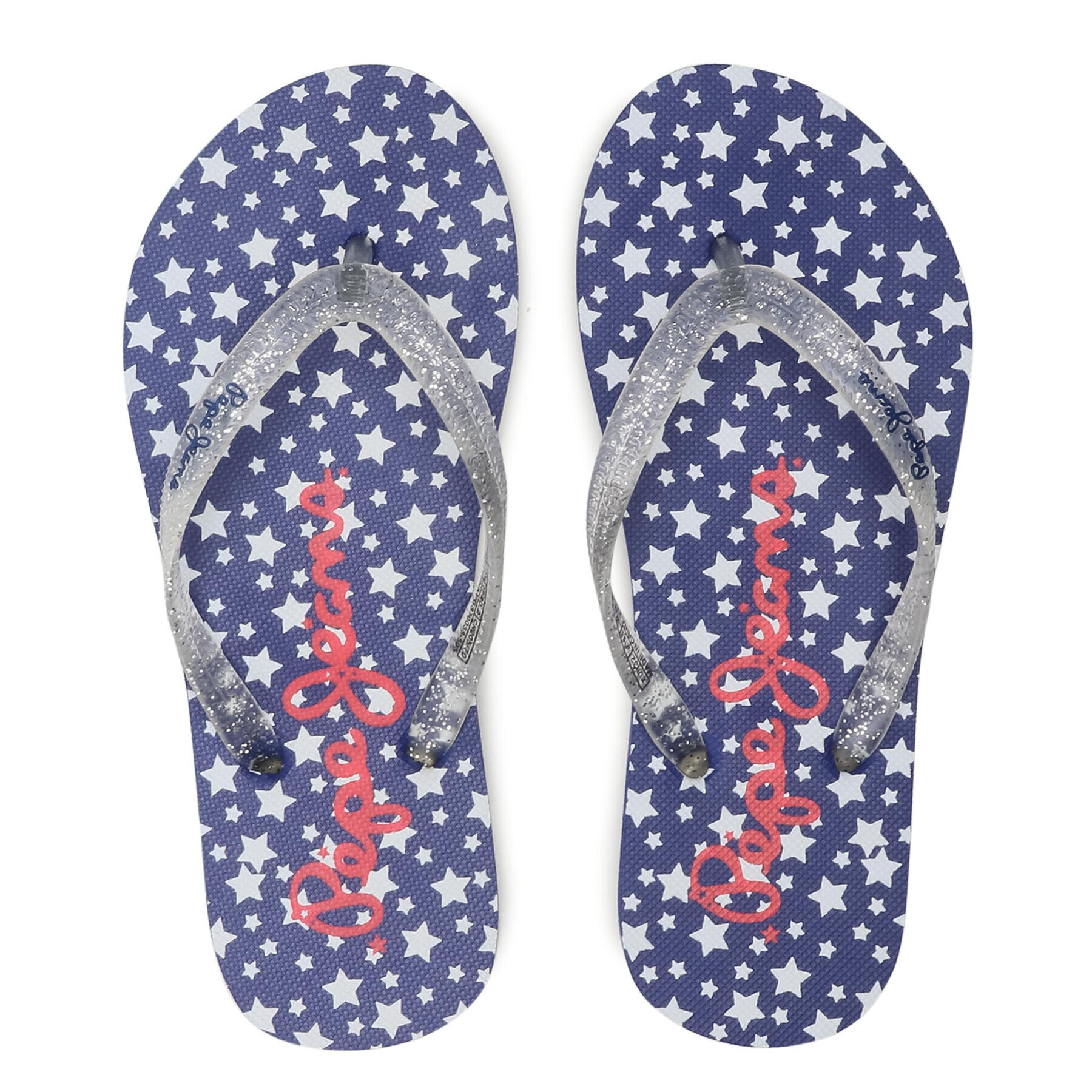 Pepe Jeans Джапанки Beach Stars PGS70038 Бял - Pepit.bg