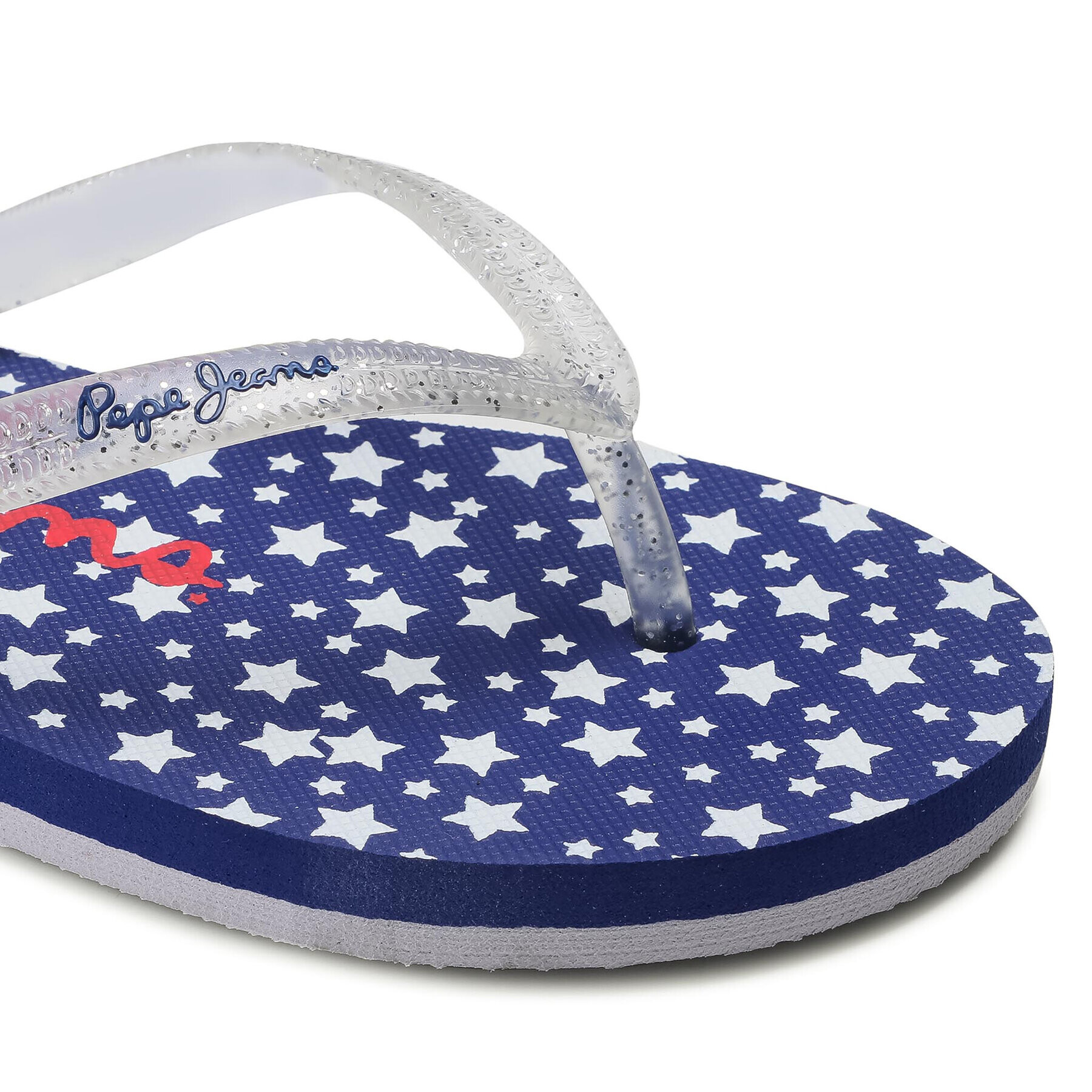 Pepe Jeans Джапанки Beach Stars PGS70038 Бял - Pepit.bg
