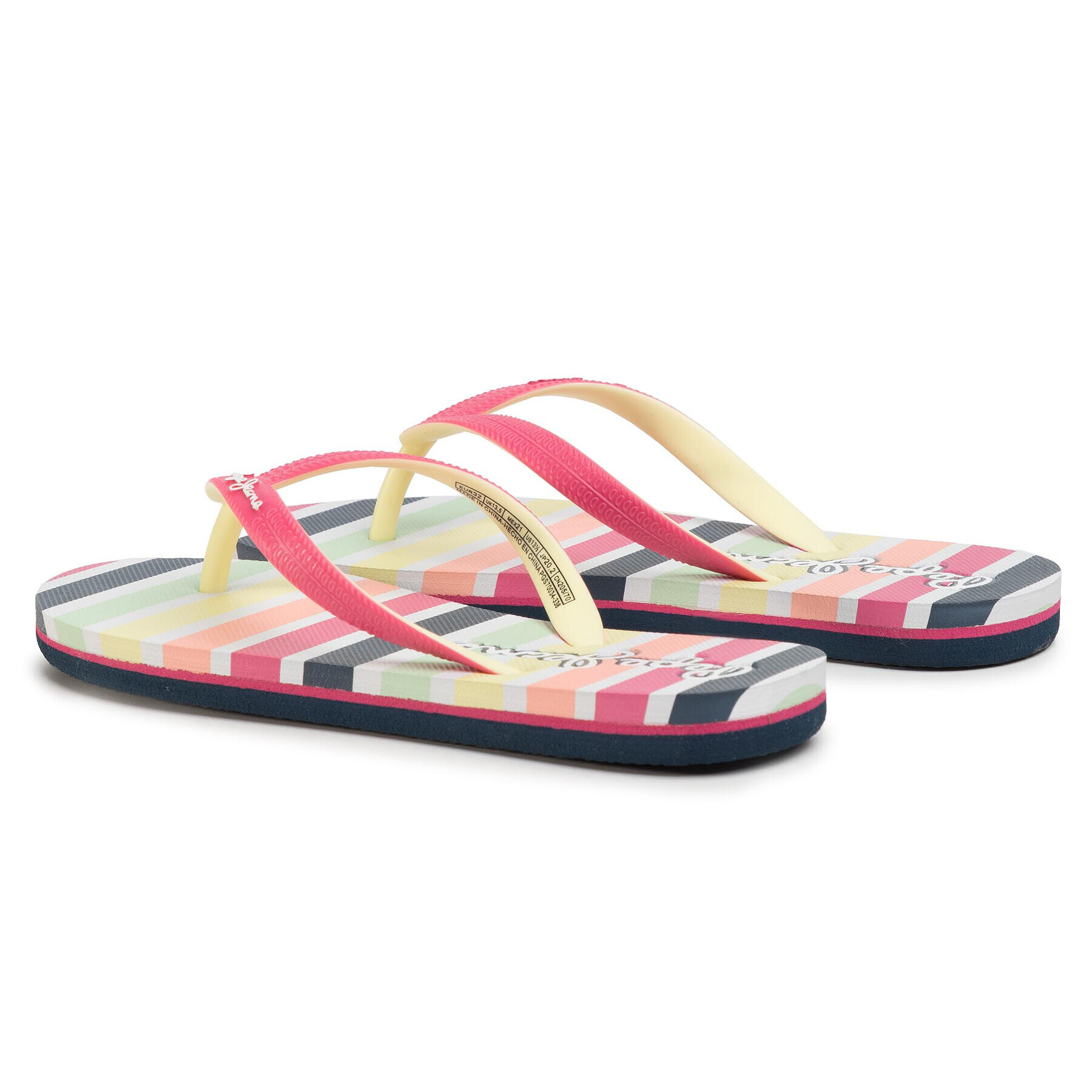 Pepe Jeans Джапанки Dorset Beach PGS70034 Розов - Pepit.bg