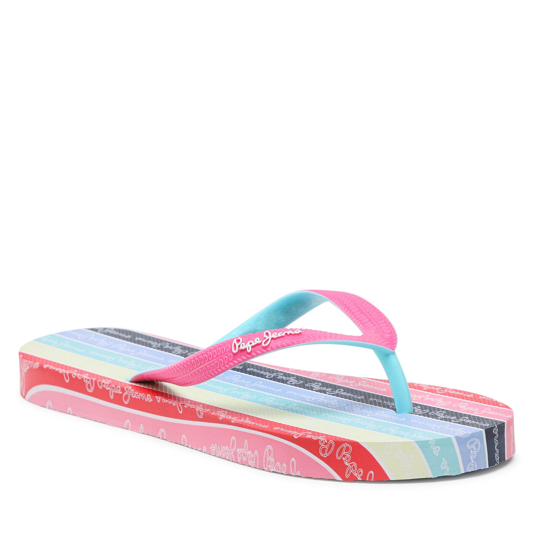 Pepe Jeans Джапанки Dorset Strips PGS70049 Розов - Pepit.bg