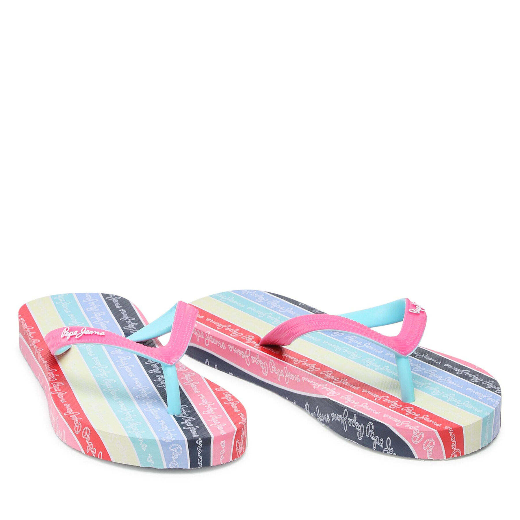 Pepe Jeans Джапанки Dorset Strips PGS70049 Розов - Pepit.bg