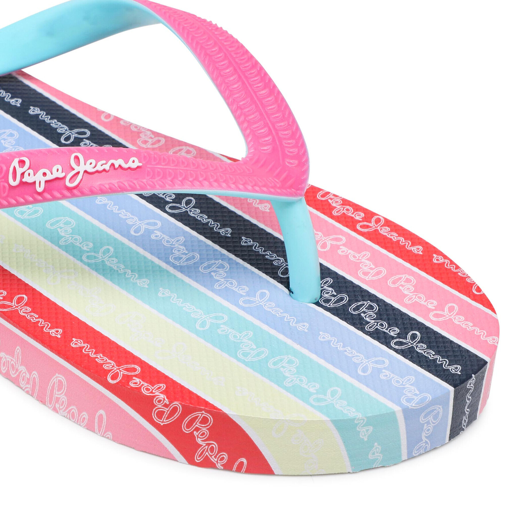 Pepe Jeans Джапанки Dorset Strips PGS70049 Розов - Pepit.bg