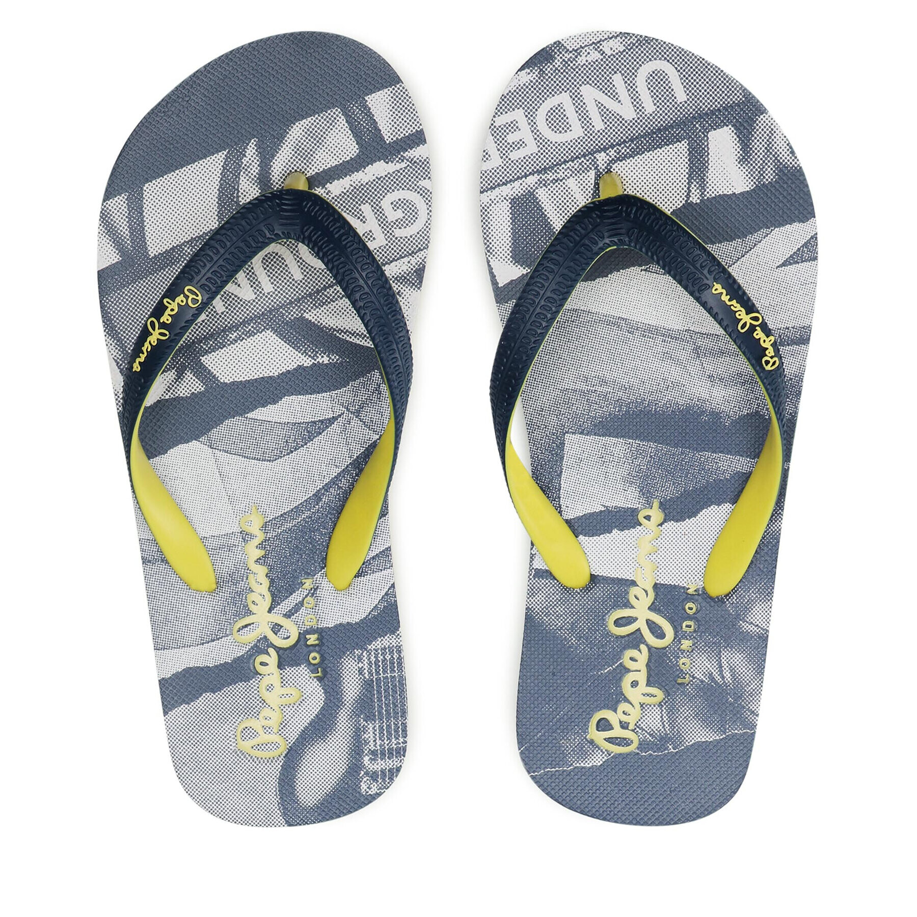 Pepe Jeans Джапанки Dorset Underground Boy PBS70050 Тъмносин - Pepit.bg
