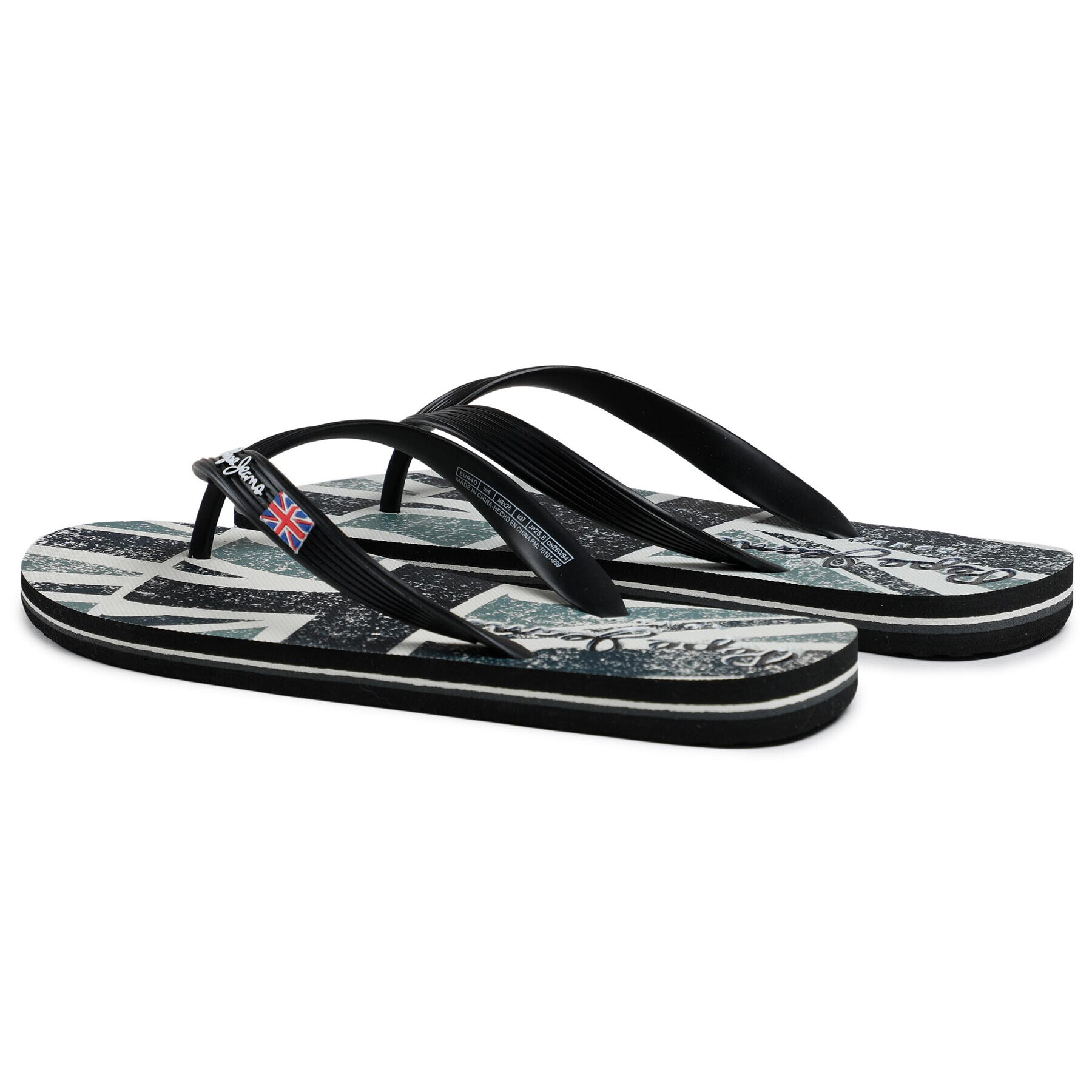 Pepe Jeans Джапанки Hawi Britt PMS70101 Черен - Pepit.bg