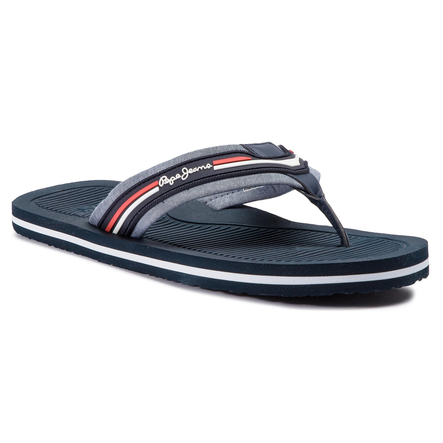 Pepe Jeans Джапанки Off Beach Chambray PMS90065 Тъмносин - Pepit.bg