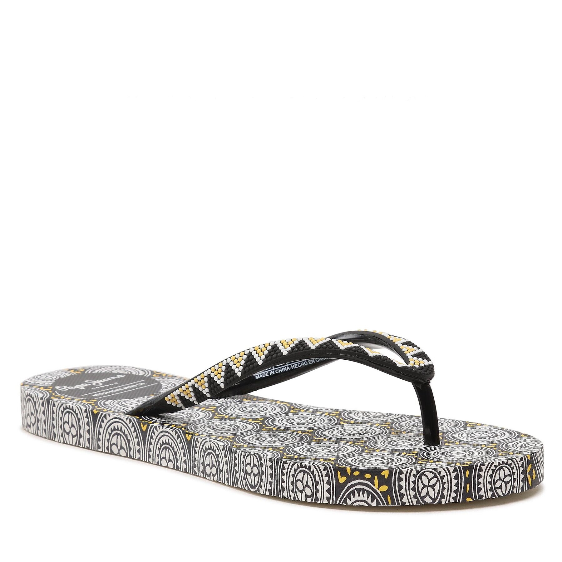 Pepe Jeans Джапанки Rake Coin PLS70141 Черен - Pepit.bg