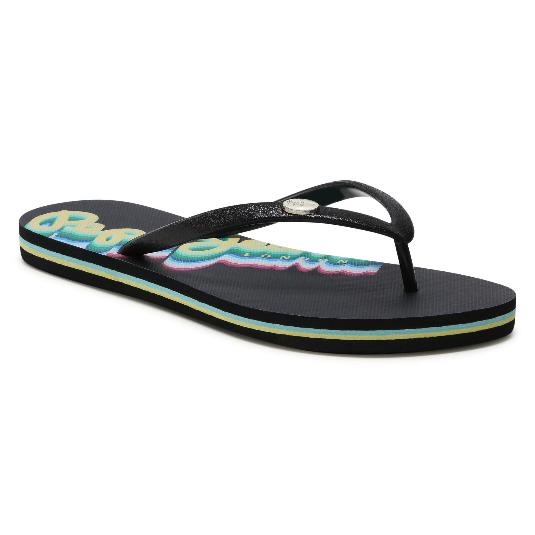 Pepe Jeans Джапанки Rake Diana PLS70086 Черен - Pepit.bg