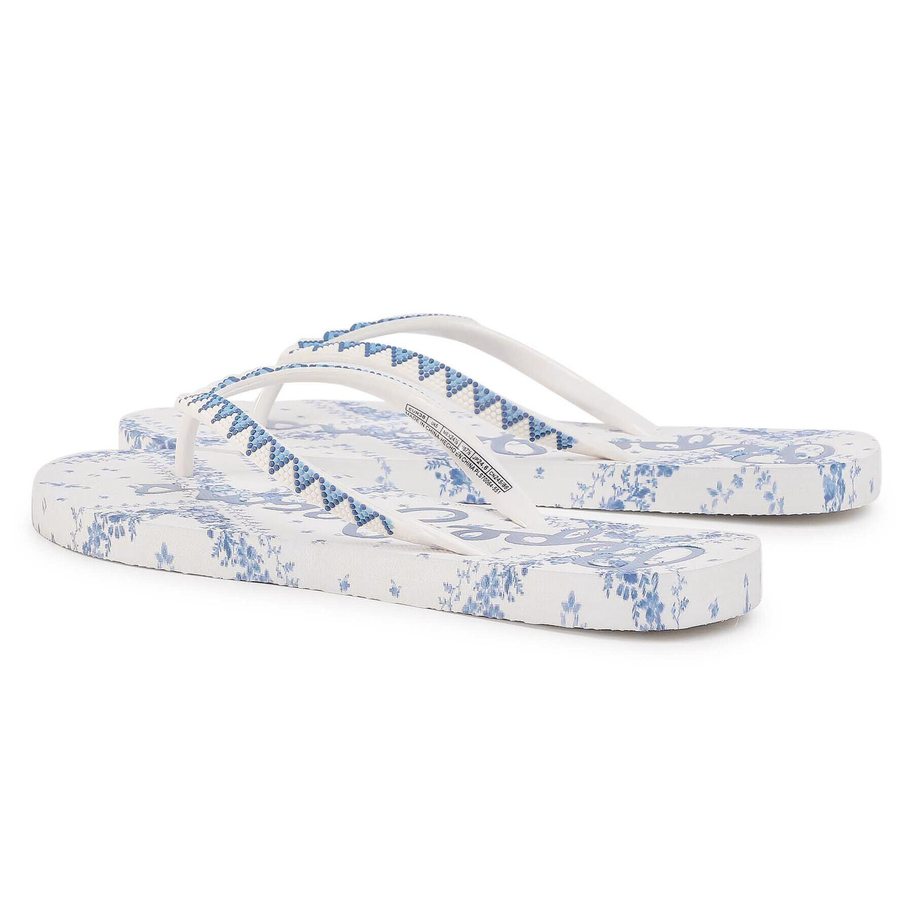 Pepe Jeans Джапанки Rake Elle PLS70064 Бял - Pepit.bg