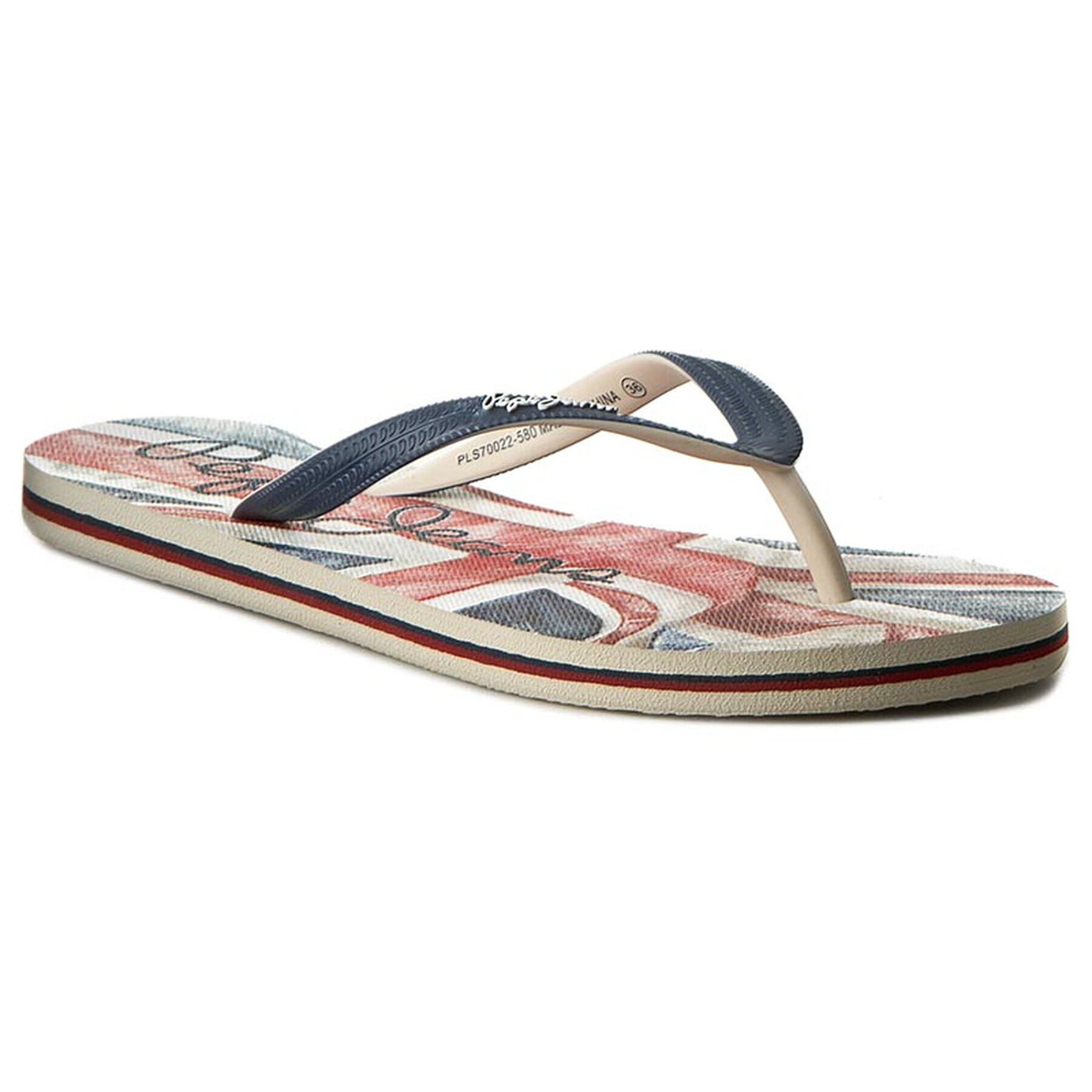 Pepe Jeans Джапанки Rake Flag PLS70022 Тъмносин - Pepit.bg