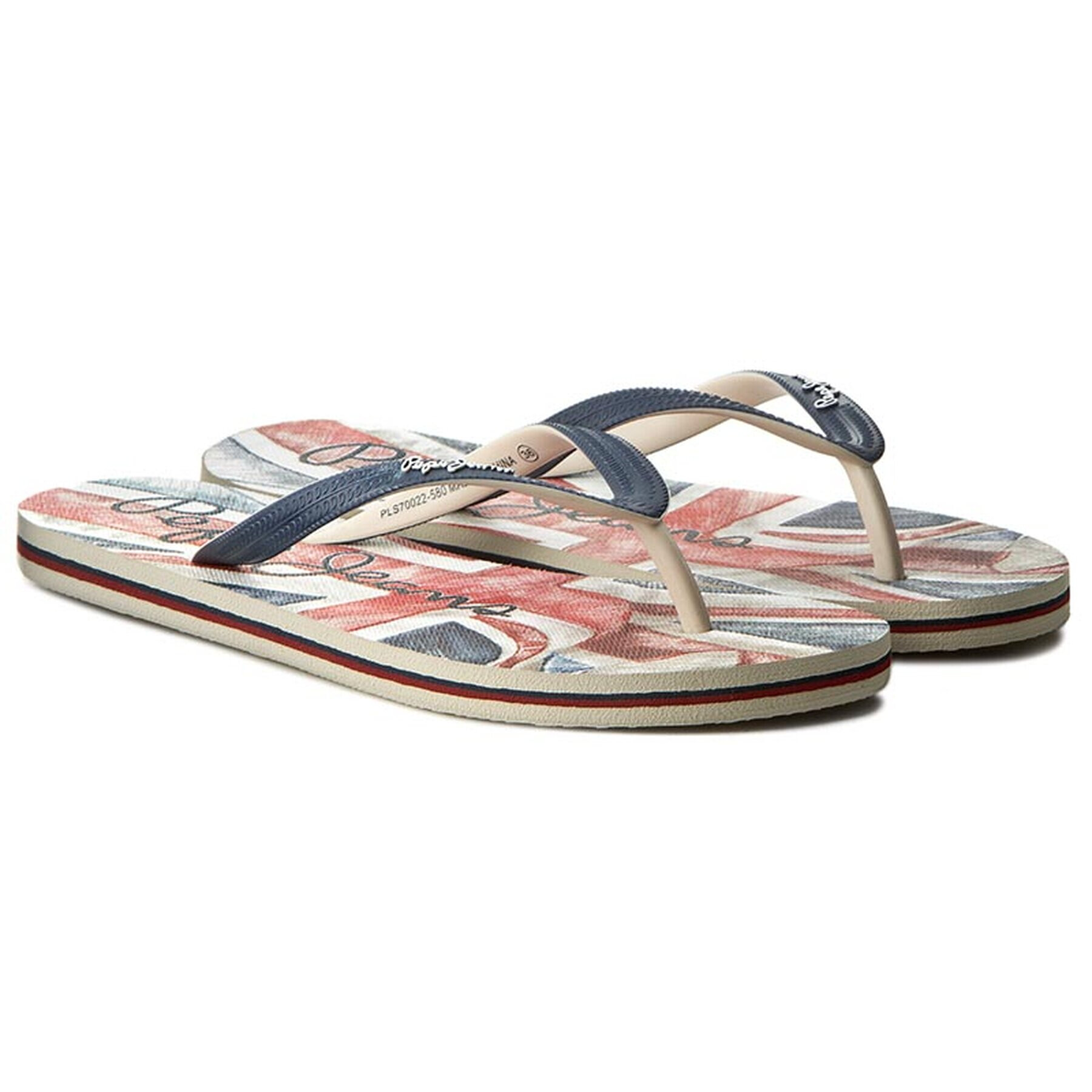 Pepe Jeans Джапанки Rake Flag PLS70022 Тъмносин - Pepit.bg