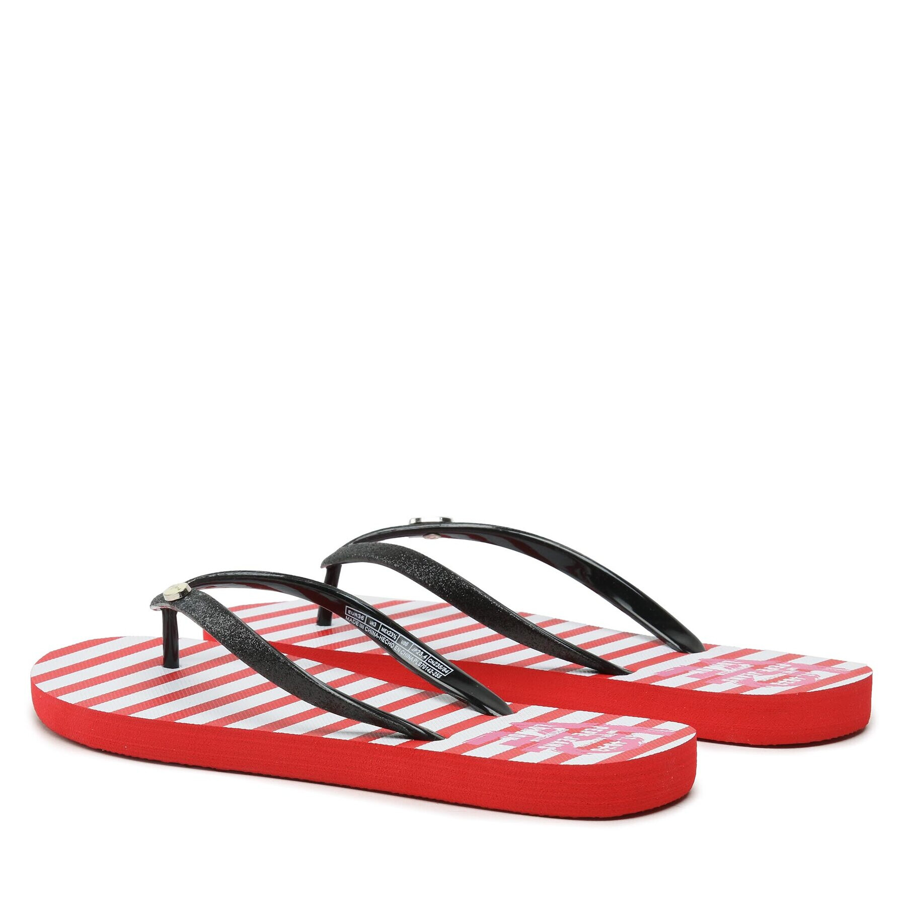 Pepe Jeans Джапанки Rake Love PLS70142 Черен - Pepit.bg