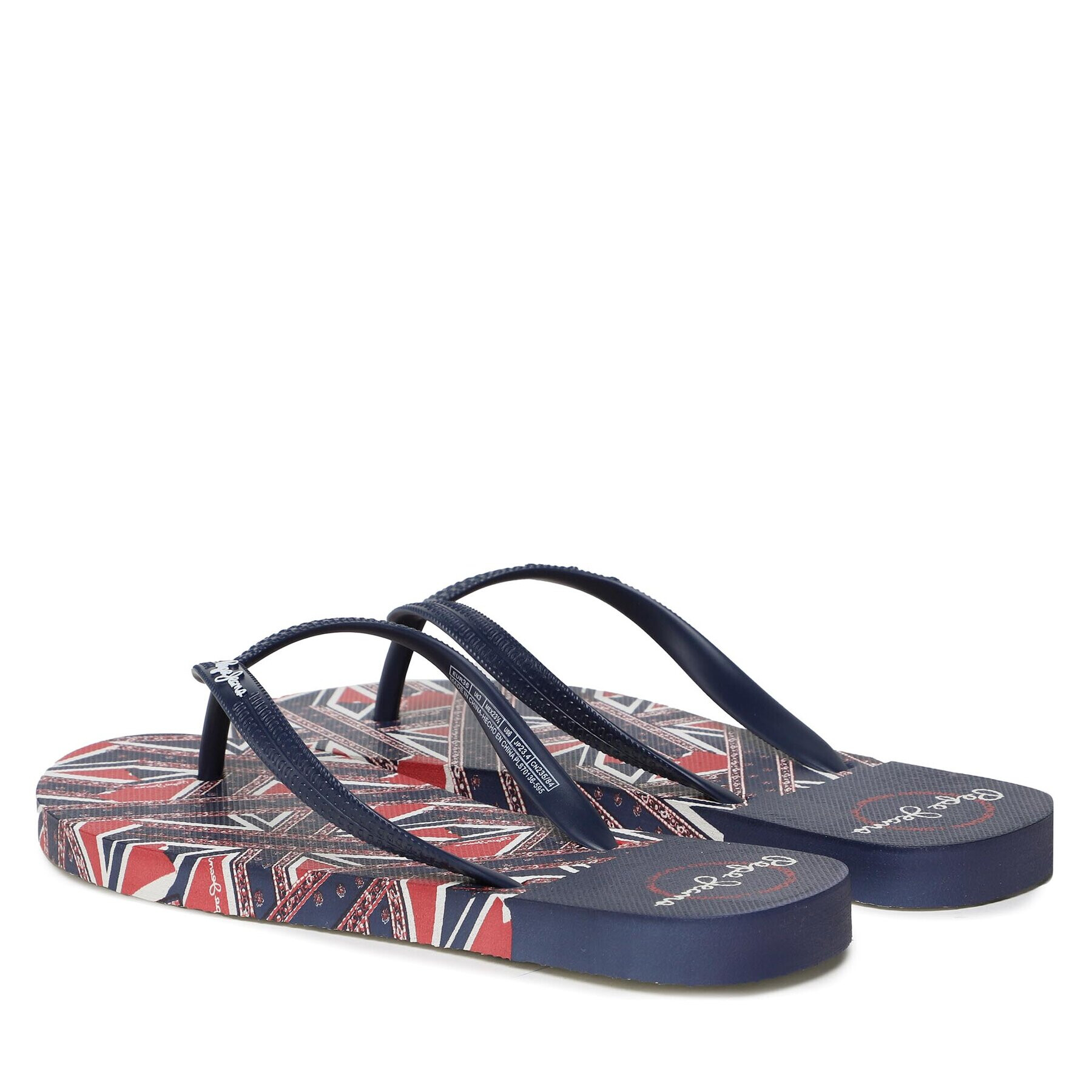 Pepe Jeans Джапанки Rake Marvellis PLS70136 Тъмносин - Pepit.bg