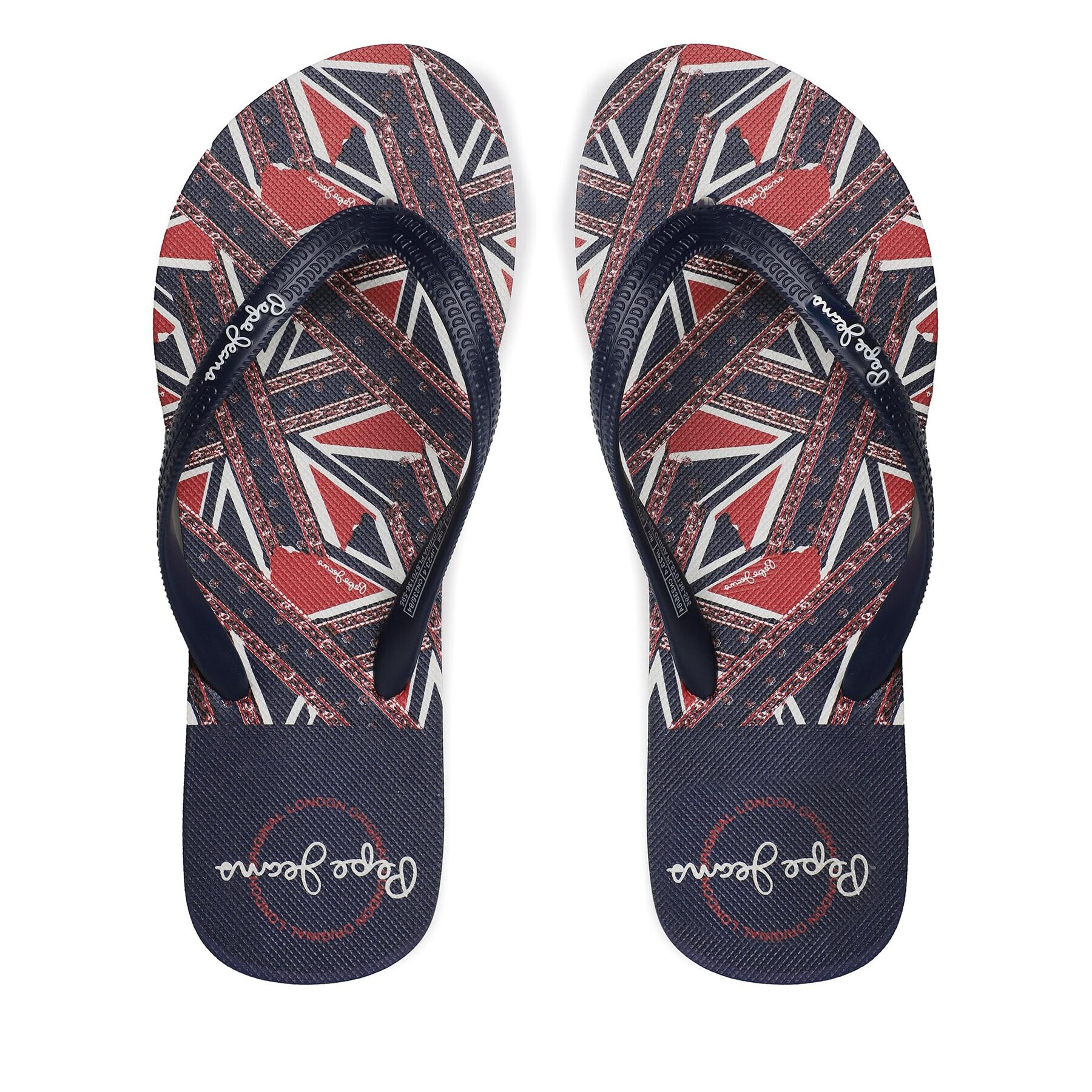 Pepe Jeans Джапанки Rake Marvellis PLS70136 Тъмносин - Pepit.bg