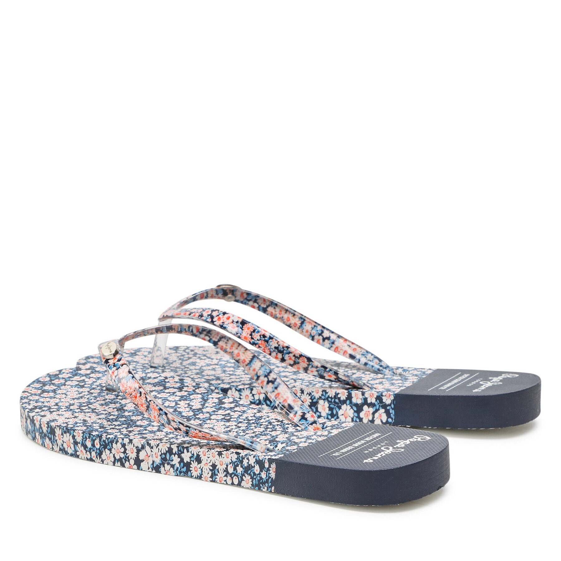 Pepe Jeans Джапанки Rake Prairie PLS70115 Тъмносин - Pepit.bg
