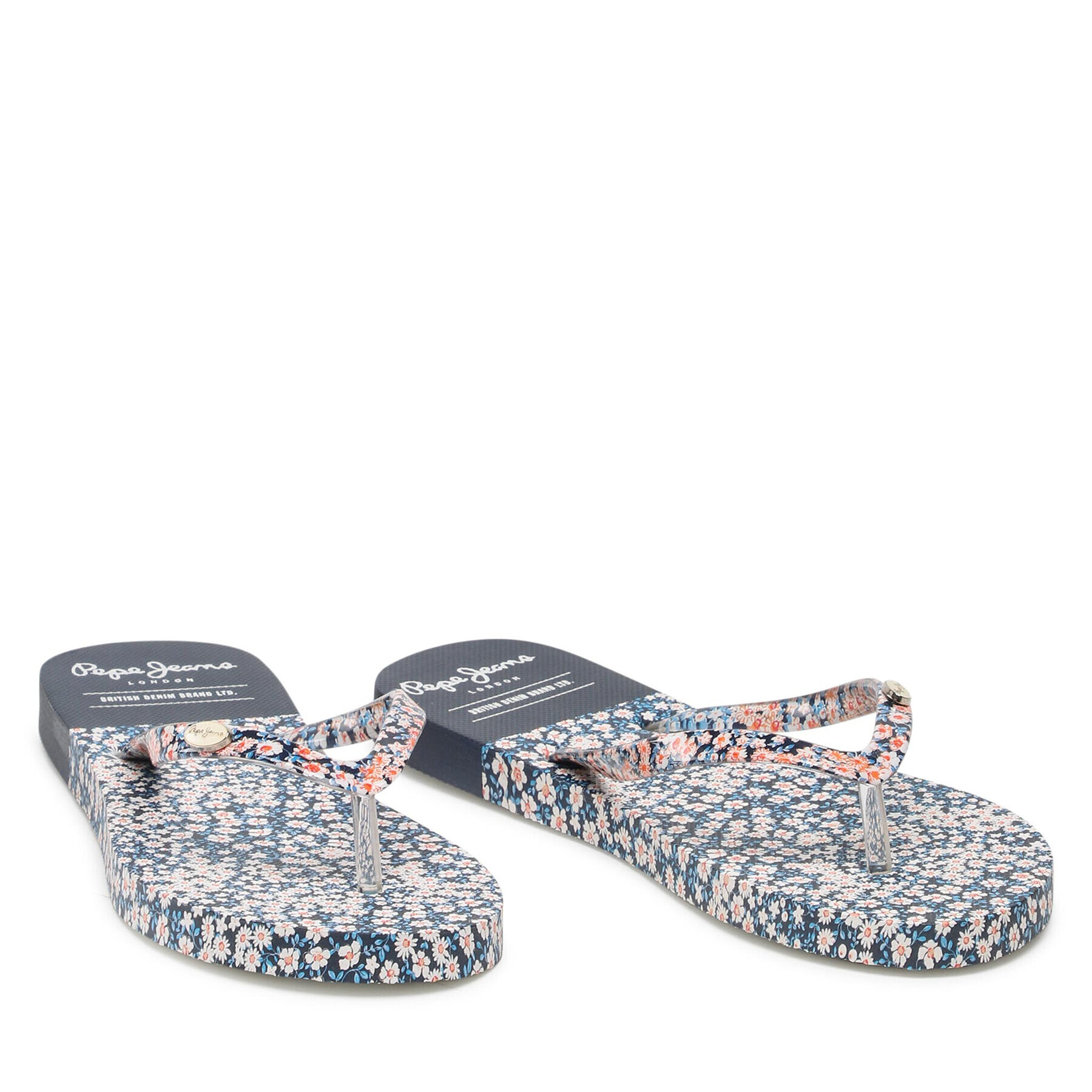 Pepe Jeans Джапанки Rake Prairie PLS70115 Тъмносин - Pepit.bg