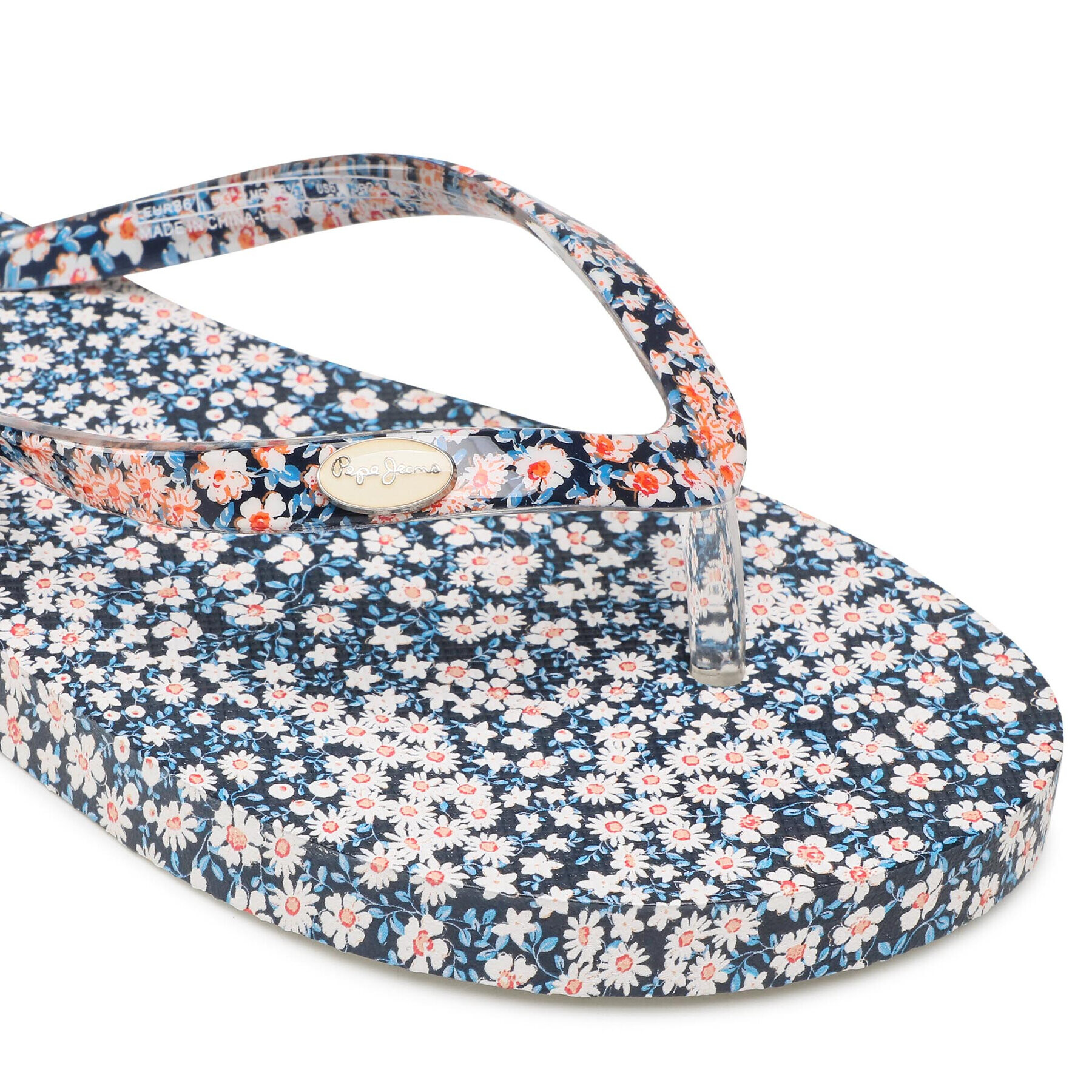 Pepe Jeans Джапанки Rake Prairie PLS70115 Тъмносин - Pepit.bg