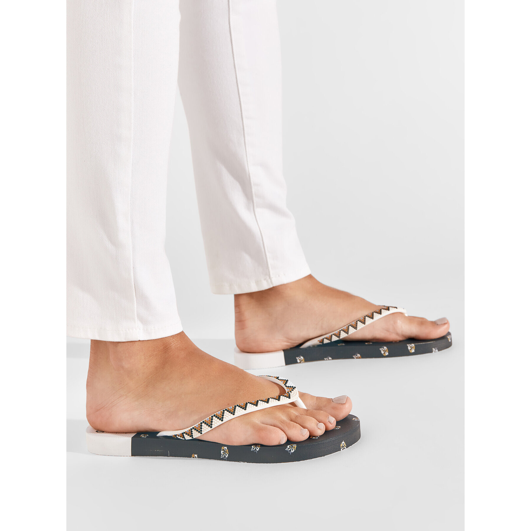 Pepe Jeans Джапанки Rake Preppy PLS70114 Бял - Pepit.bg