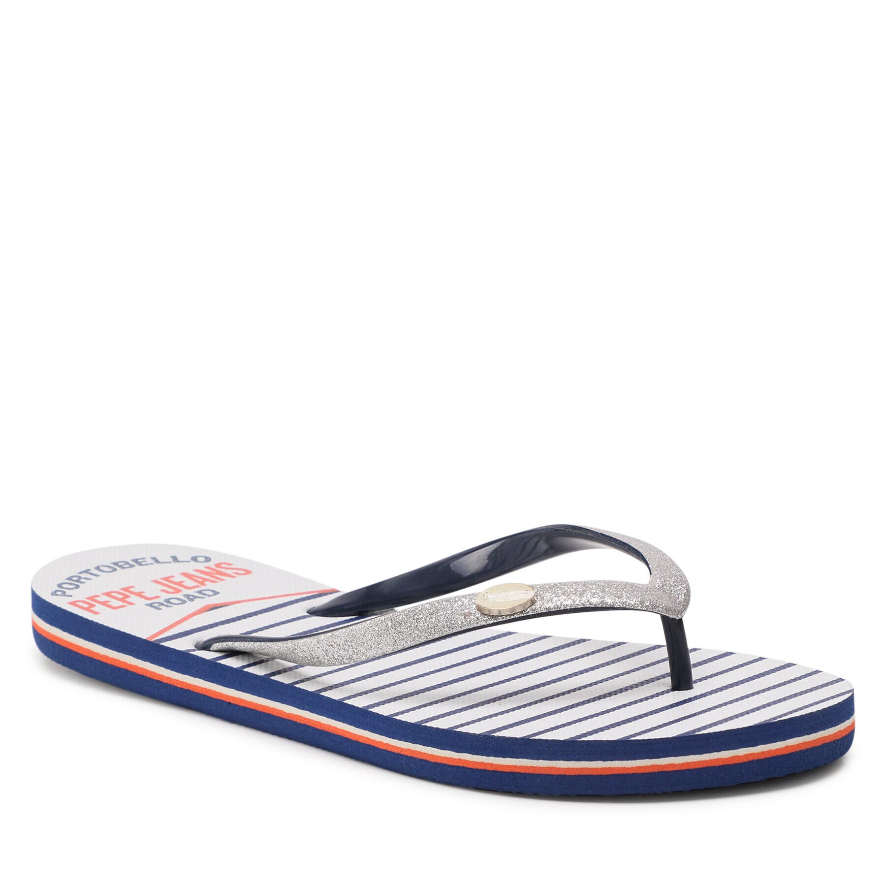 Pepe Jeans Джапанки Rake Sailor PLS70092 Сребрист - Pepit.bg