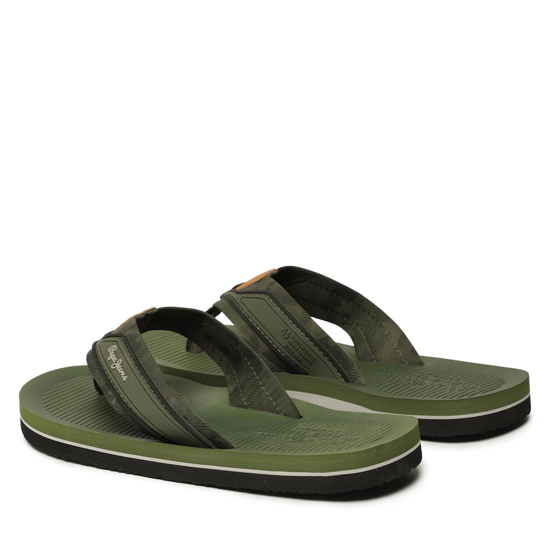 Pepe Jeans Джапанки South Beach 2.0 Camu PMS70127 Каки - Pepit.bg