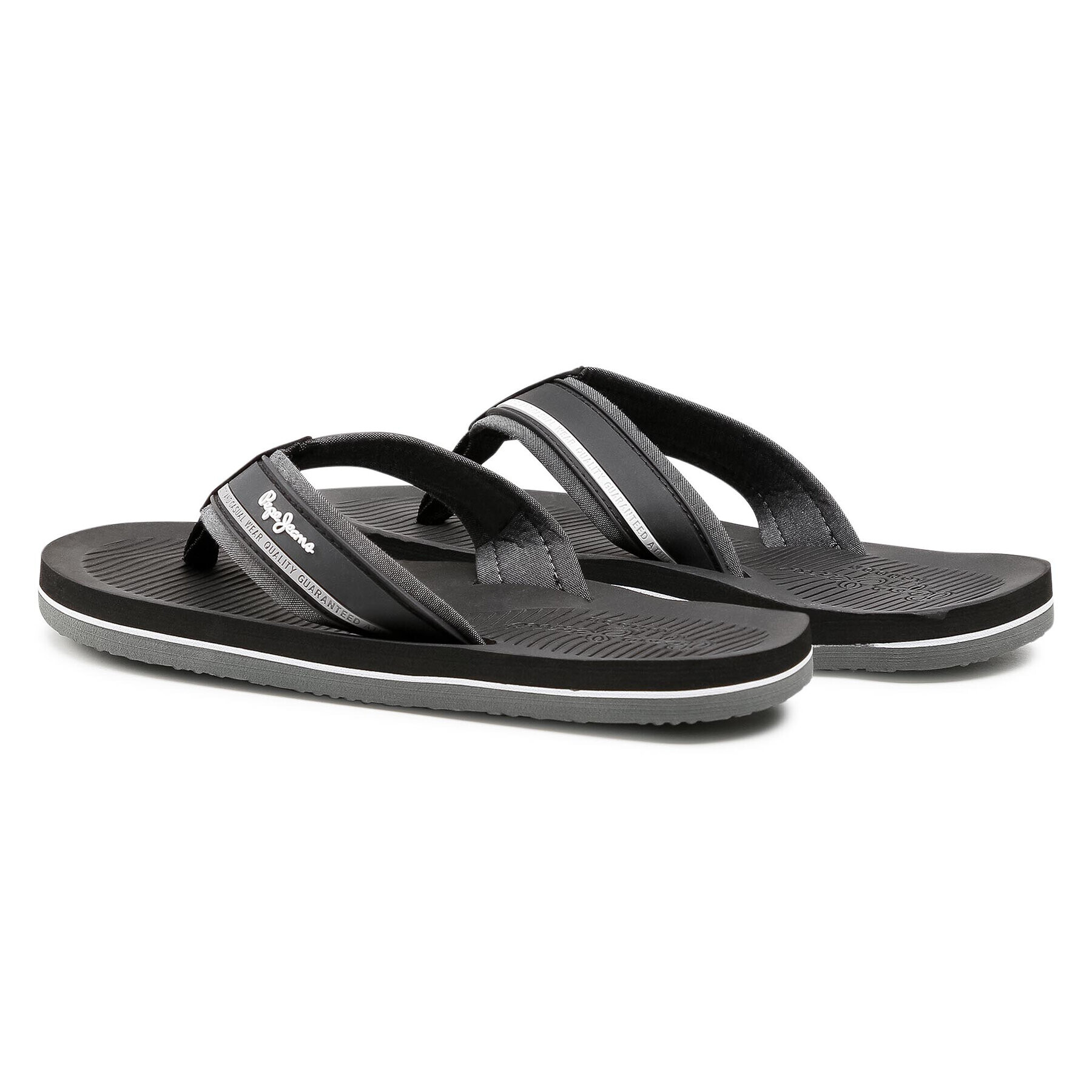 Pepe Jeans Джапанки South Beach PMS70106 Черен - Pepit.bg