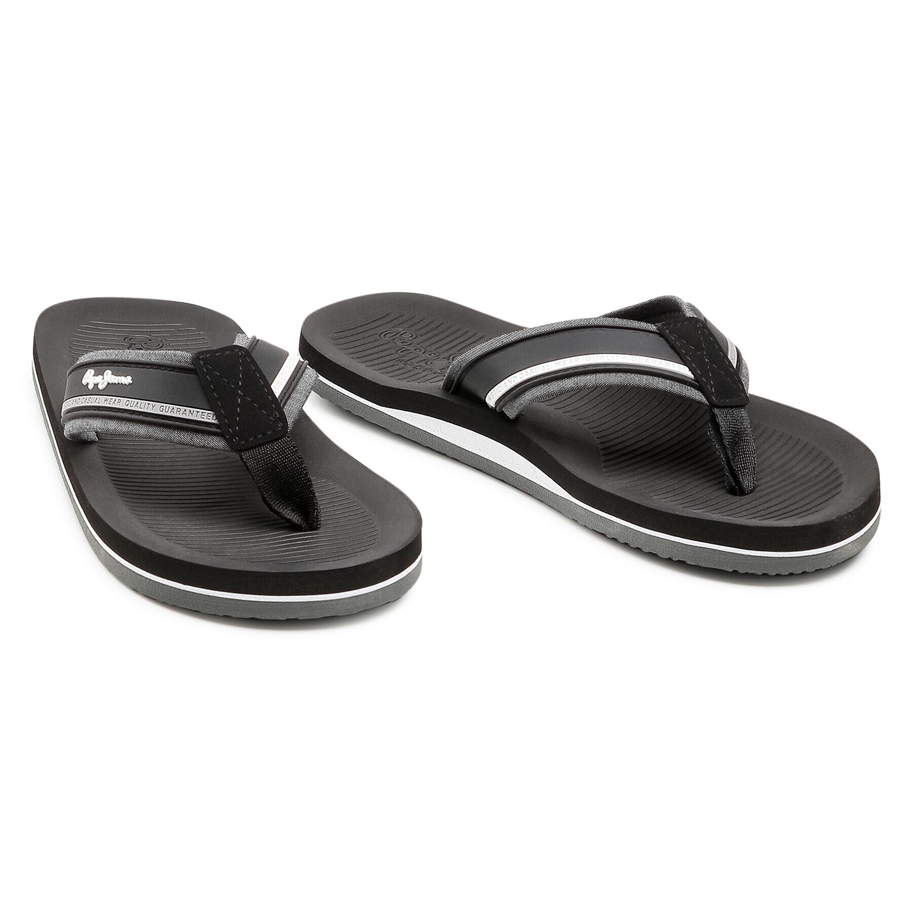 Pepe Jeans Джапанки South Beach PMS70106 Черен - Pepit.bg