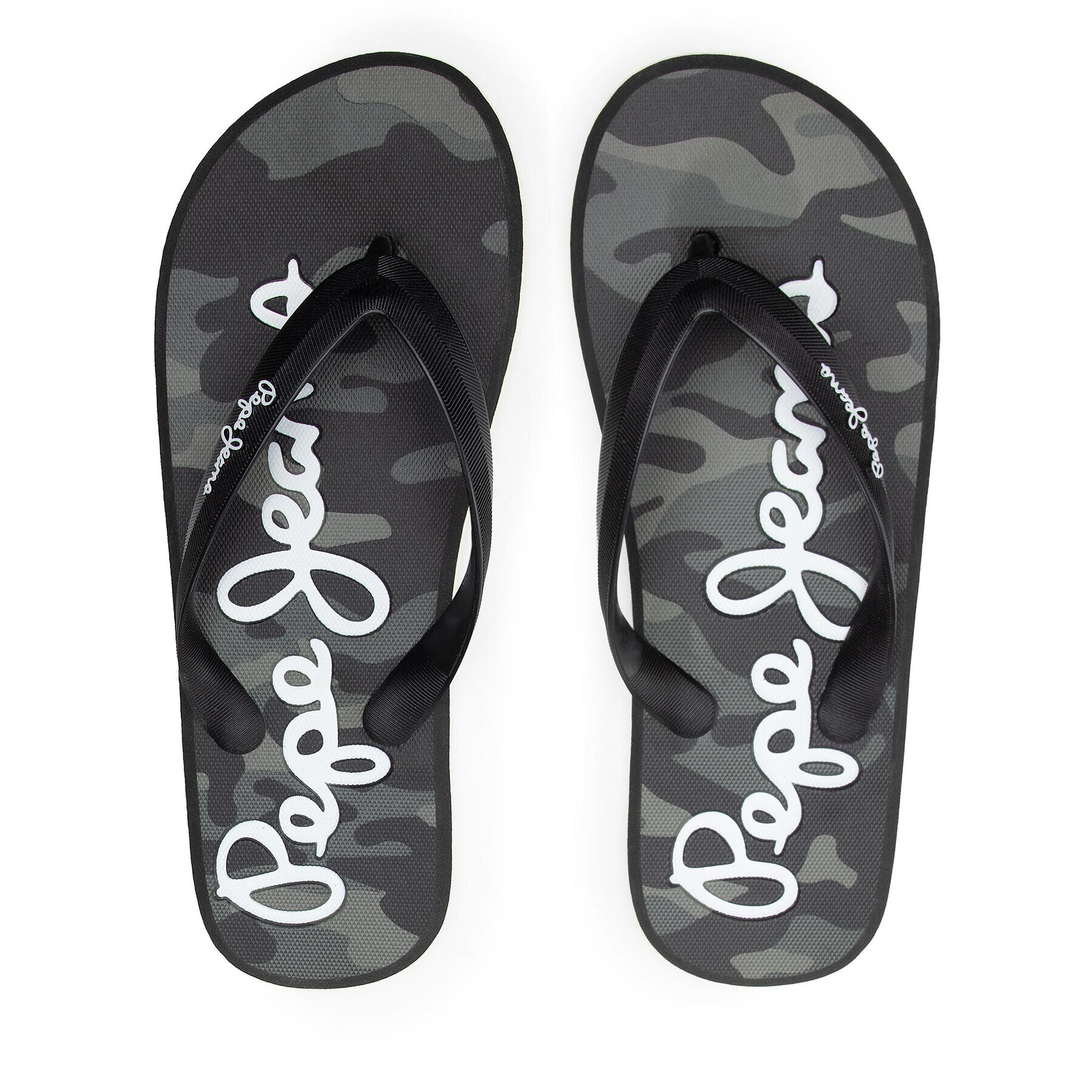 Pepe Jeans Джапанки Wgale Camo PMS70116 Черен - Pepit.bg