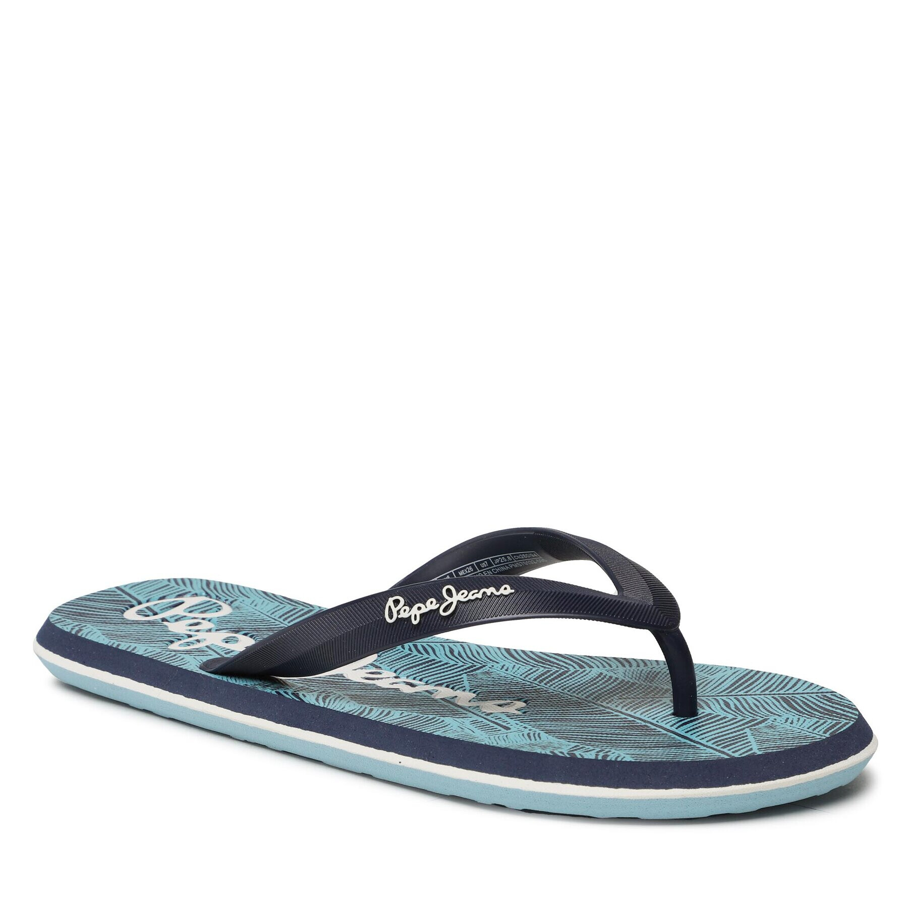 Pepe Jeans Джапанки Whale Rainforest PMS70132 Тъмносин - Pepit.bg