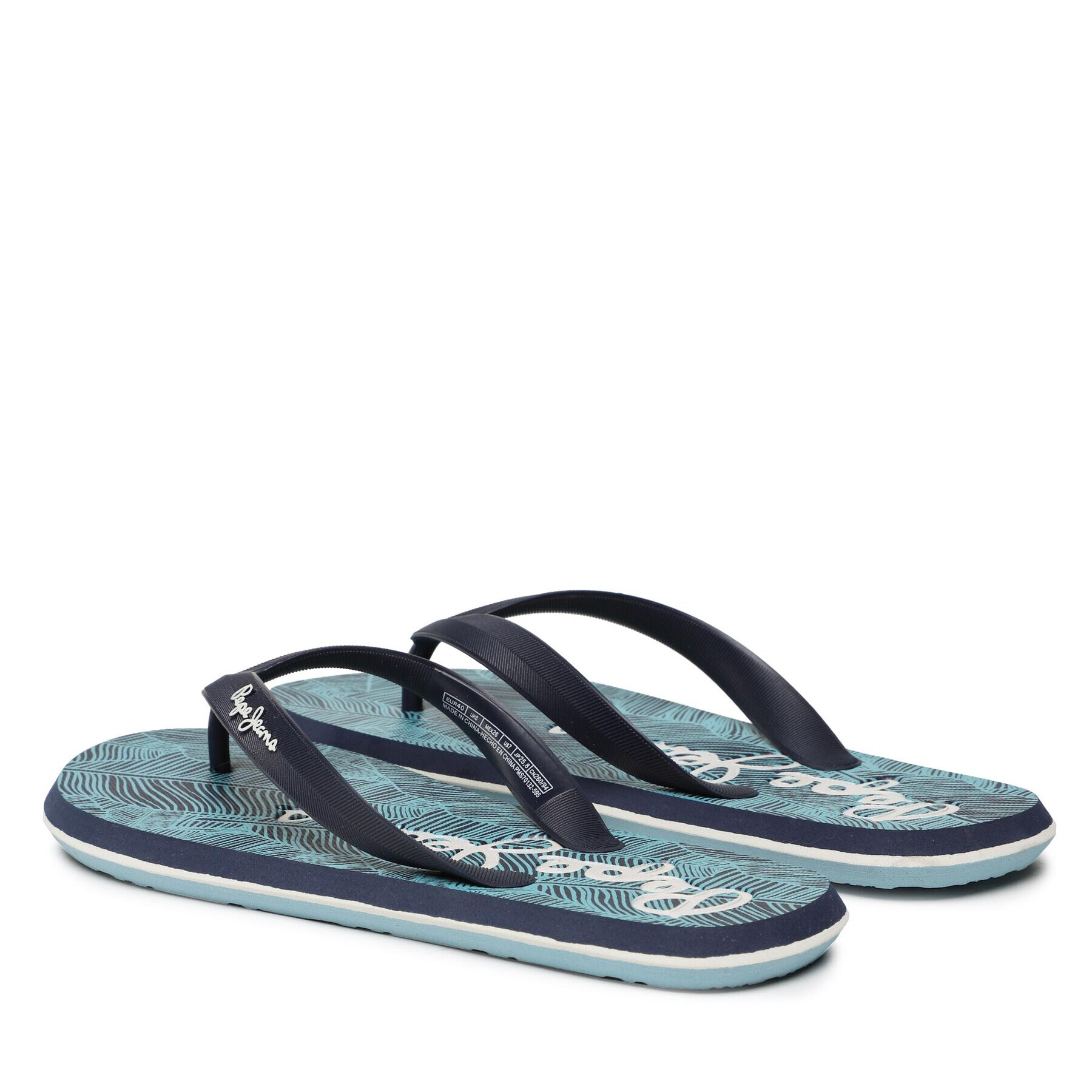 Pepe Jeans Джапанки Whale Rainforest PMS70132 Тъмносин - Pepit.bg