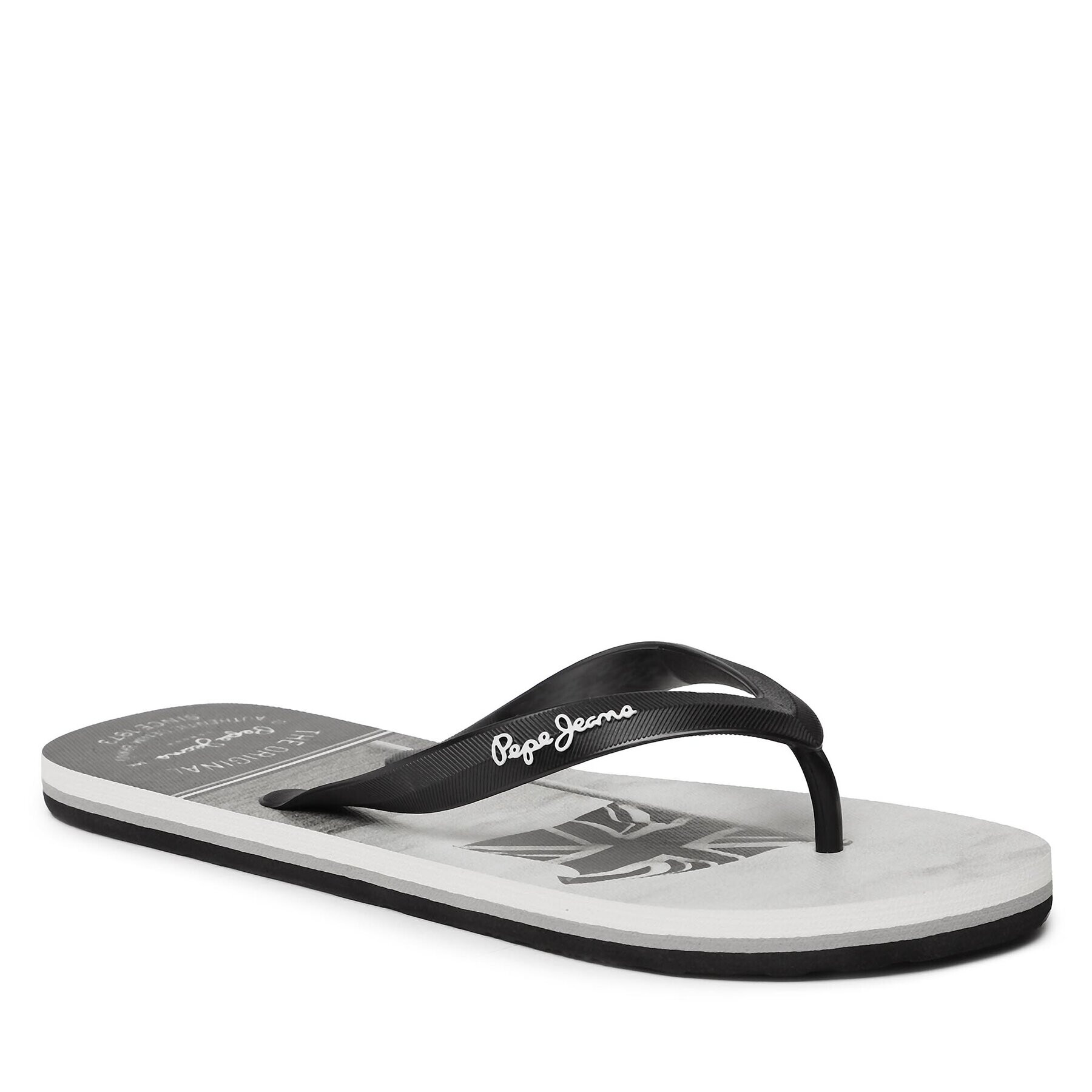 Pepe Jeans Джапанки Whale Sea PMS70131 Черен - Pepit.bg