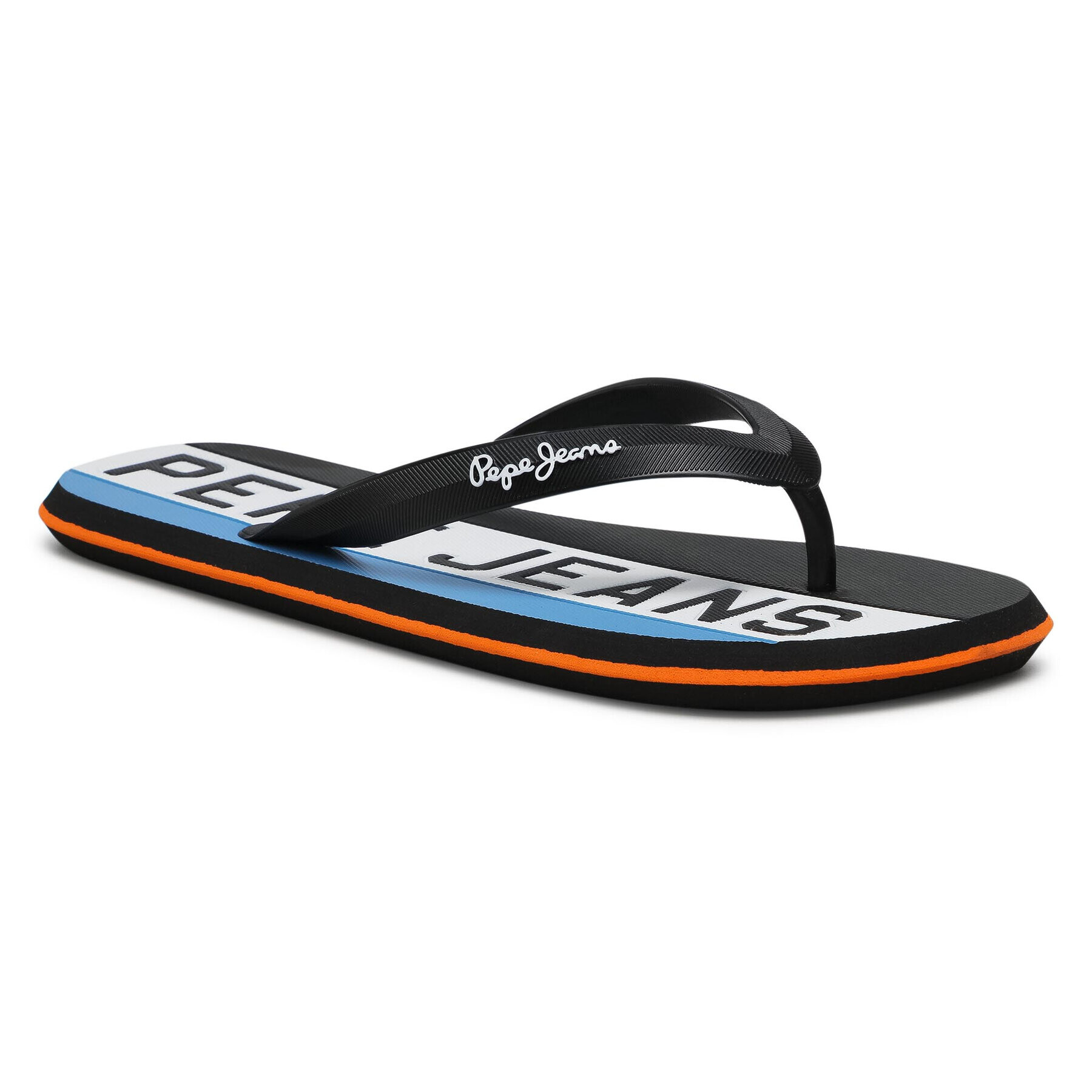 Pepe Jeans Джапанки Whale Timy PMS70104 Черен - Pepit.bg