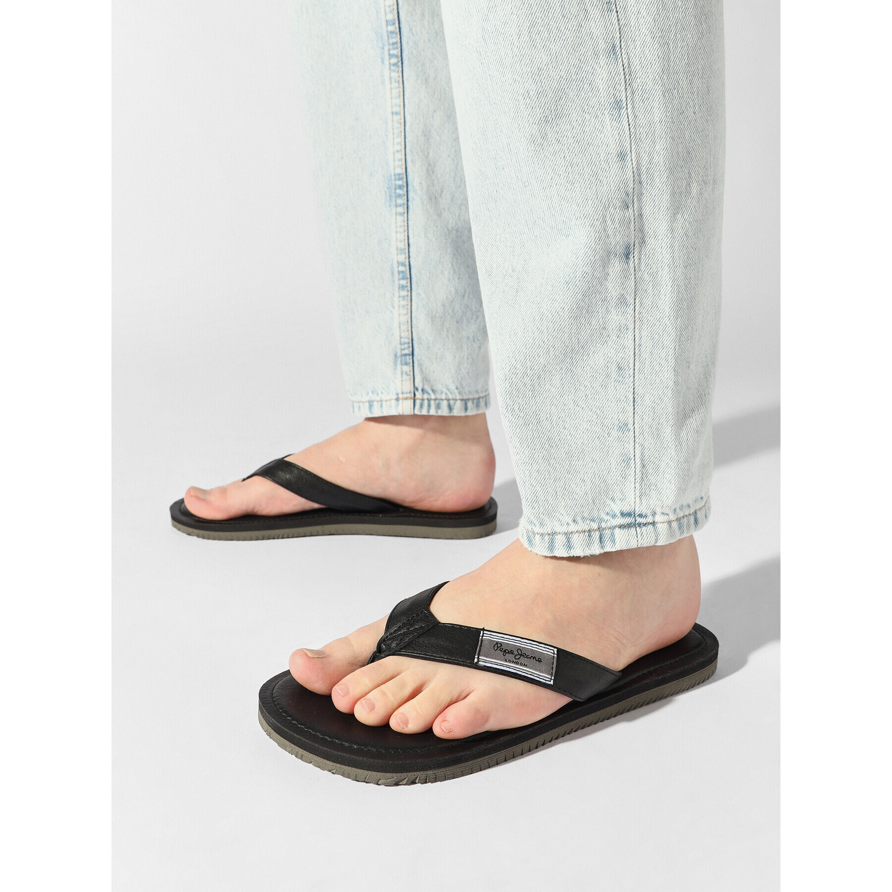 Pepe Jeans Джапанки Wind Surf PMS70122 Черен - Pepit.bg