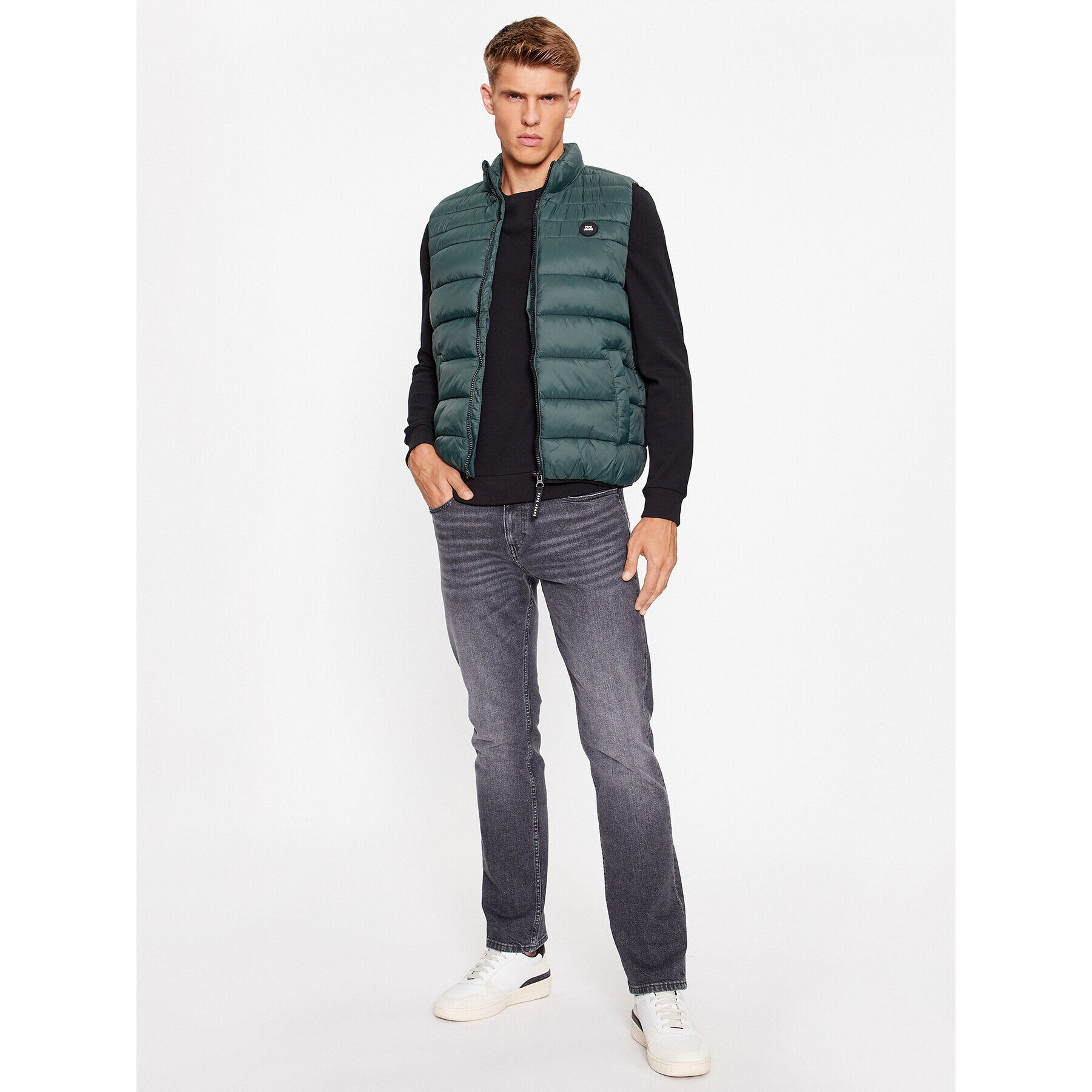 Pepe Jeans Елек Balle Gillet PM402862 Зелен Regular Fit - Pepit.bg
