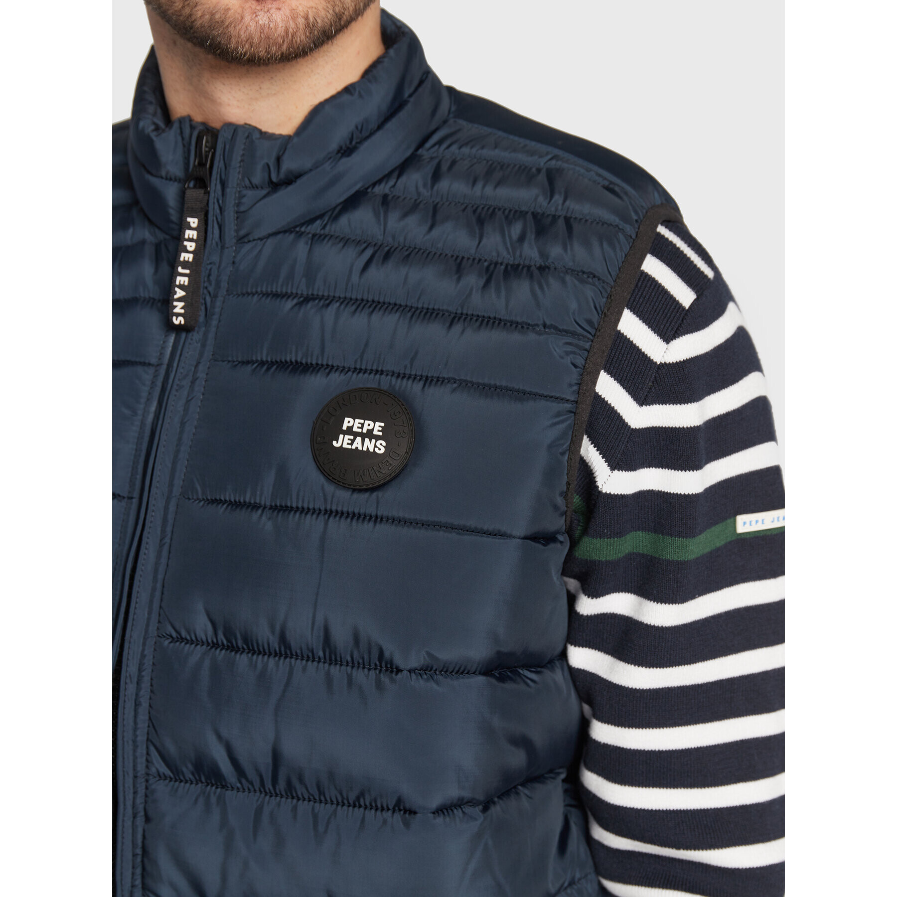 Pepe Jeans Елек Jack PM402590 Тъмносин Regular Fit - Pepit.bg