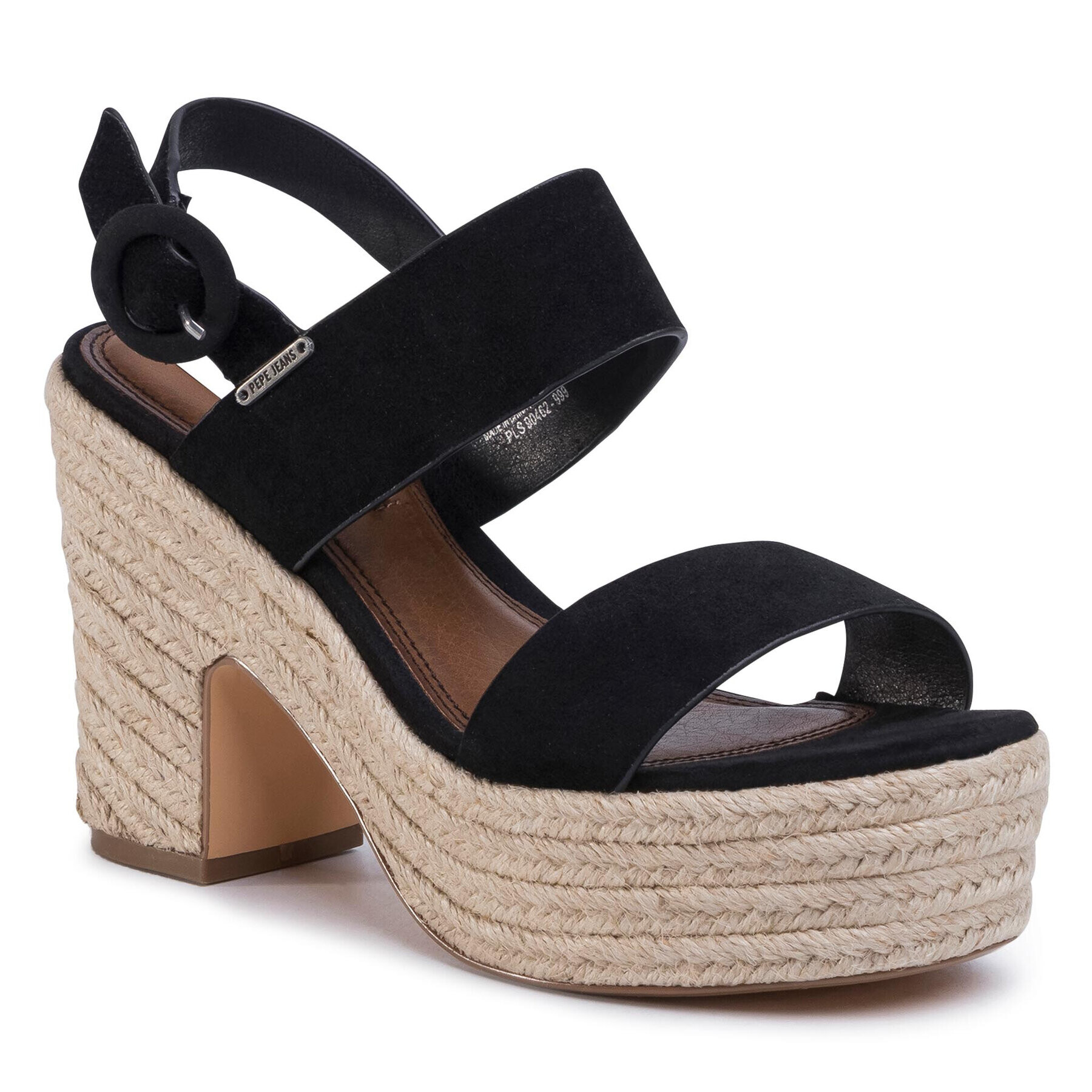 Pepe Jeans Еспадрили Blean Sue PLS90462 Черен - Pepit.bg