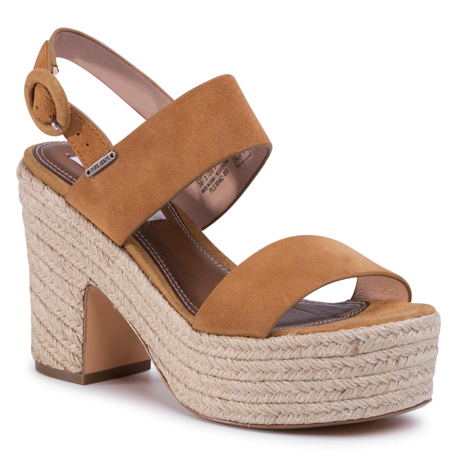 Pepe Jeans Еспадрили Blean Sue PLS90462 Кафяв - Pepit.bg