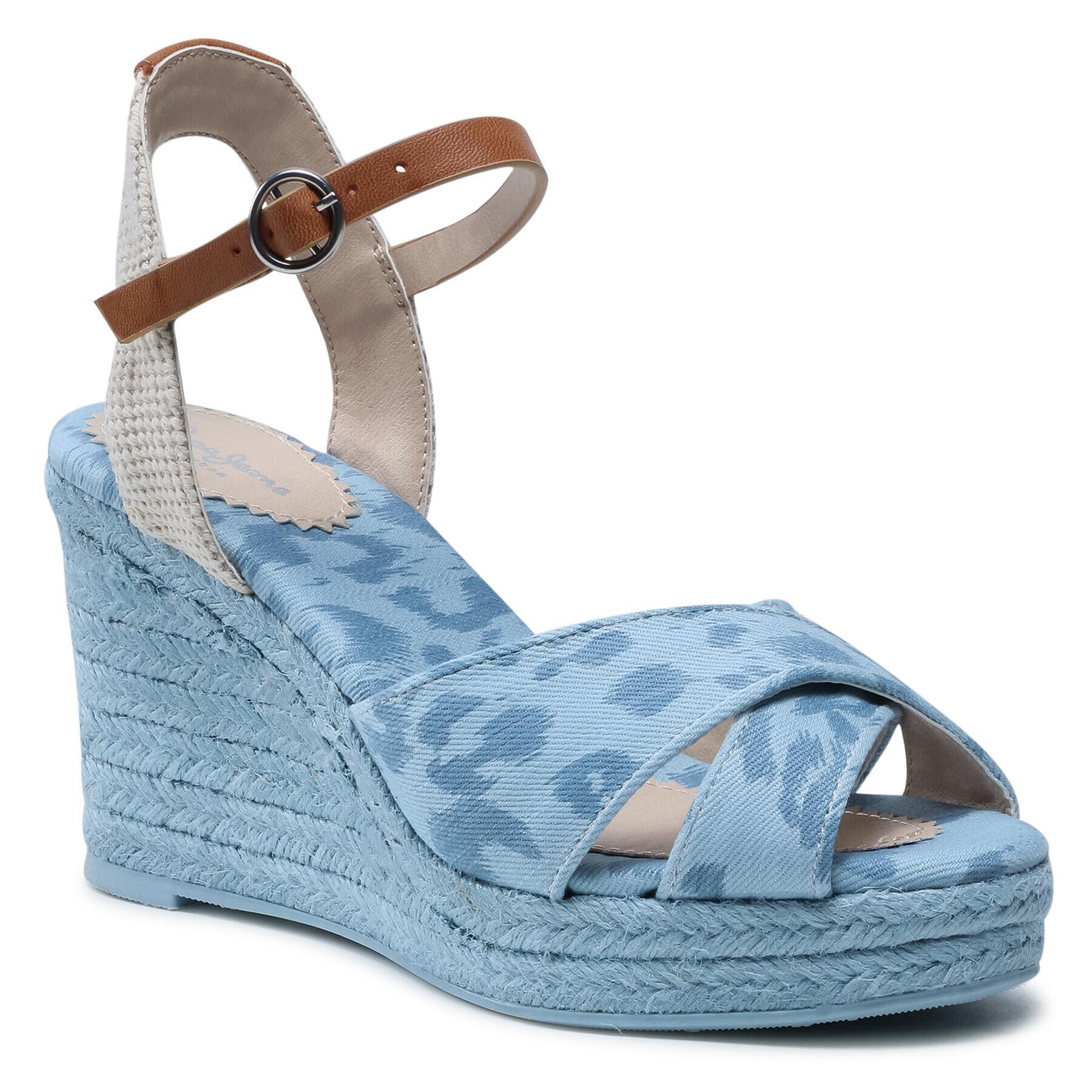 Pepe Jeans Еспадрили Maida Any PLS90512 Син - Pepit.bg