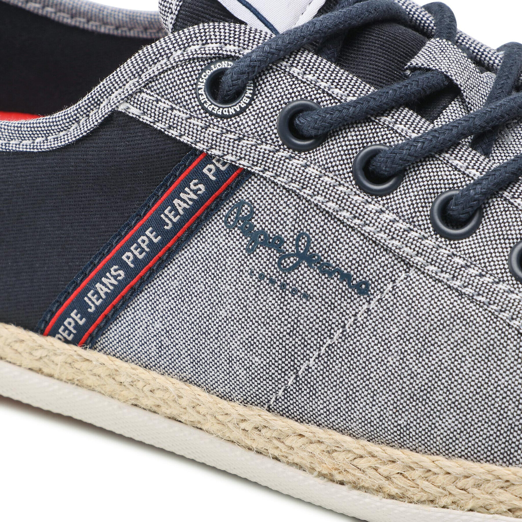 Pepe Jeans Еспадрили Maui Tape PMS10297 Син - Pepit.bg